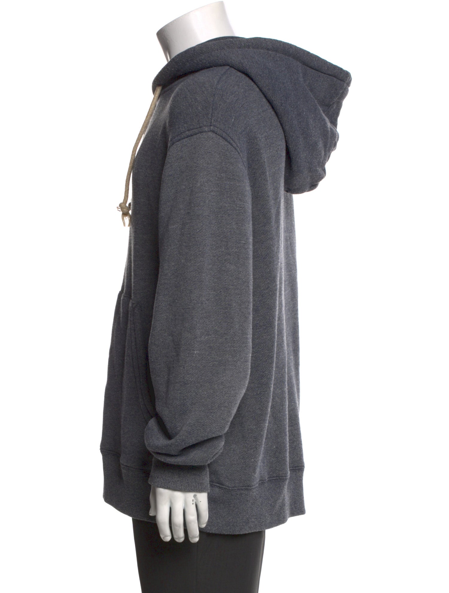Acne Studios V-Neck Long Sleeve Hoodie