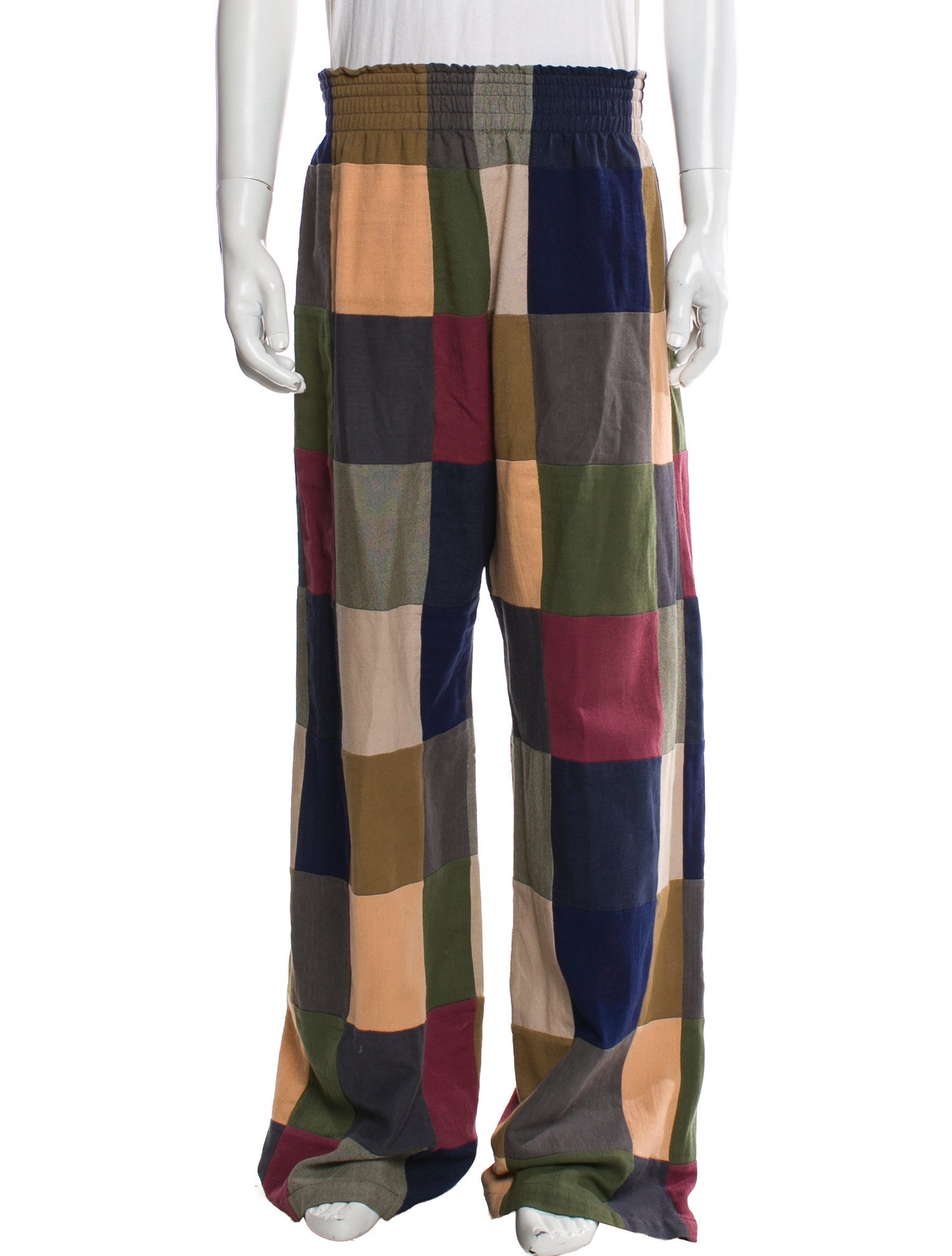 Acne Studios Plaid Print Pants
