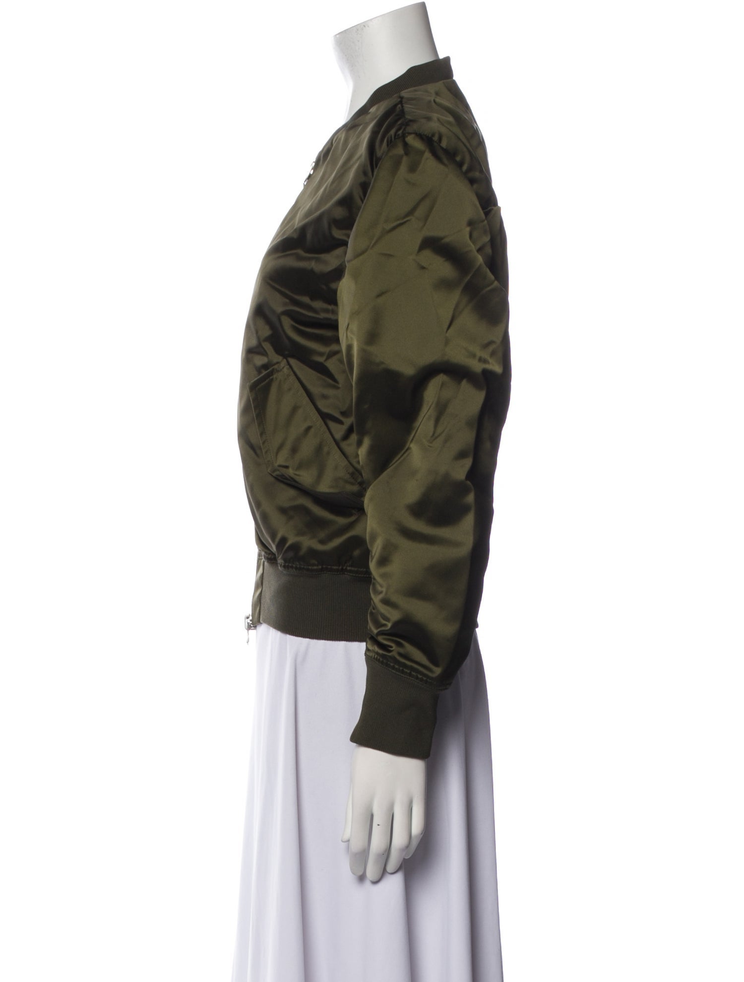 Acne Studios Nylon Bomber Jacket