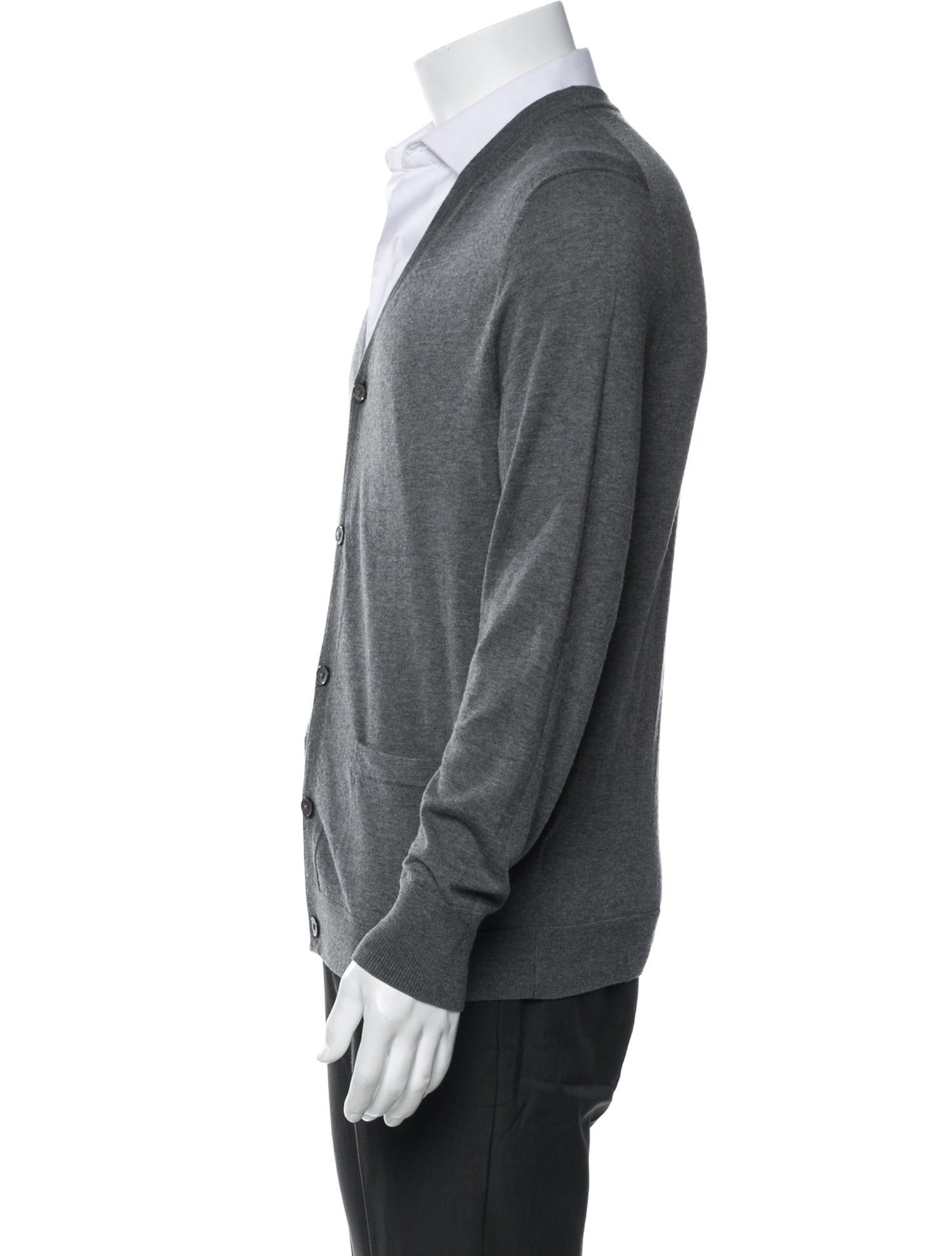 Acne Studios Wool V-Neck Cardigan