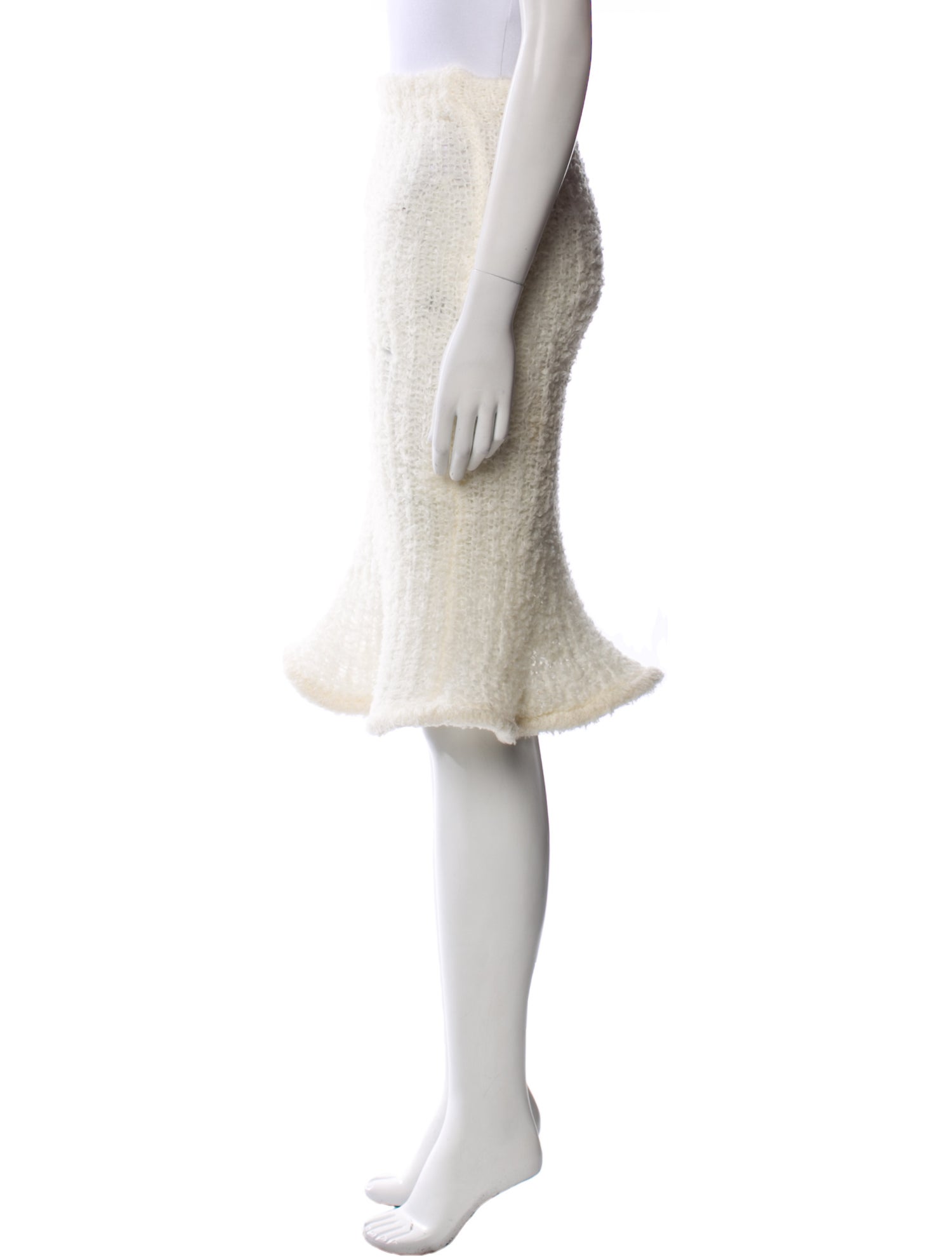 Acne Studios Wool Midi Length Skirt