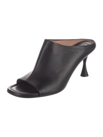 Acne Studios Leather Slides