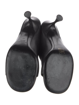 Acne Studios Leather Slides