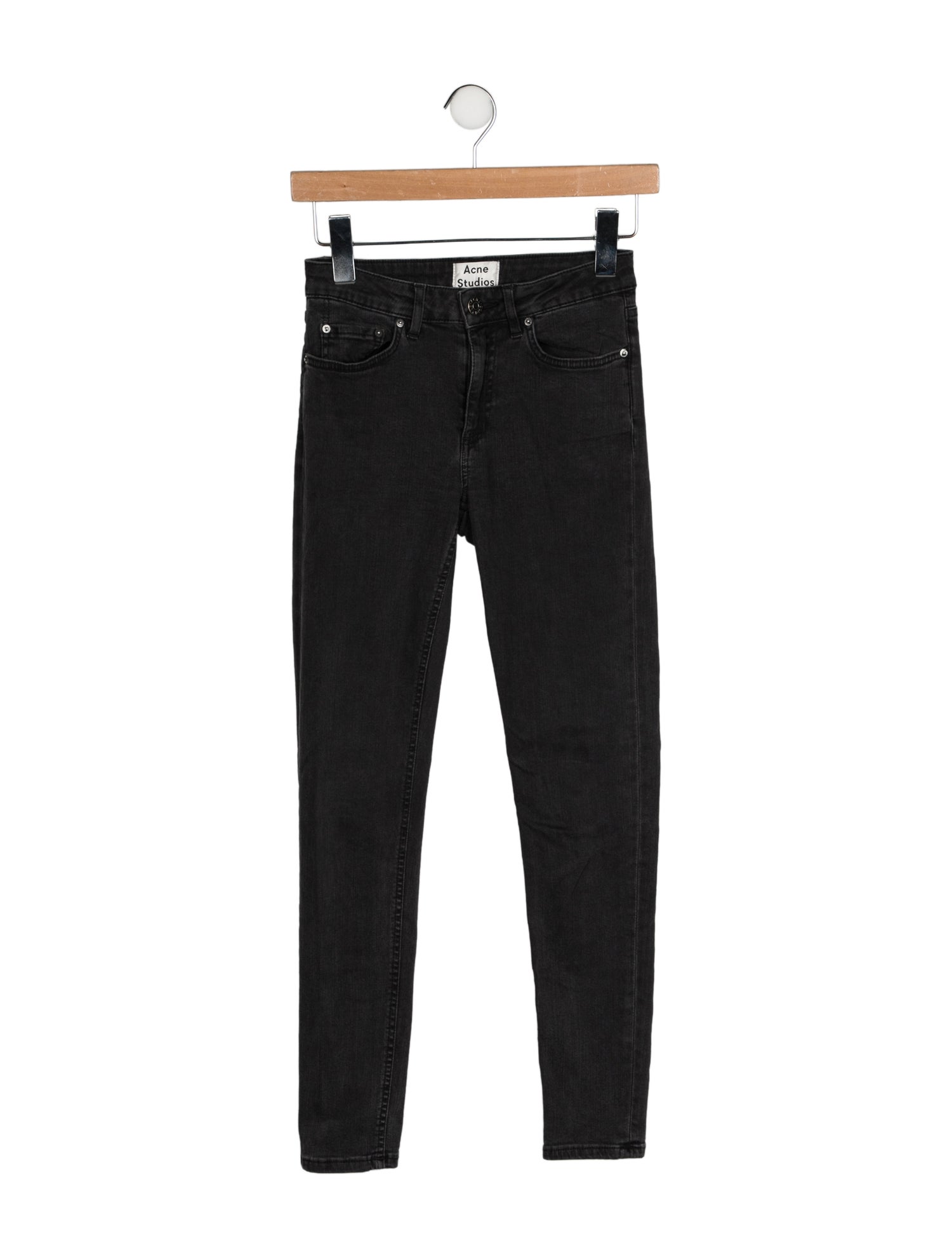 Acne Studios Mid-Rise Skinny Leg Jeans