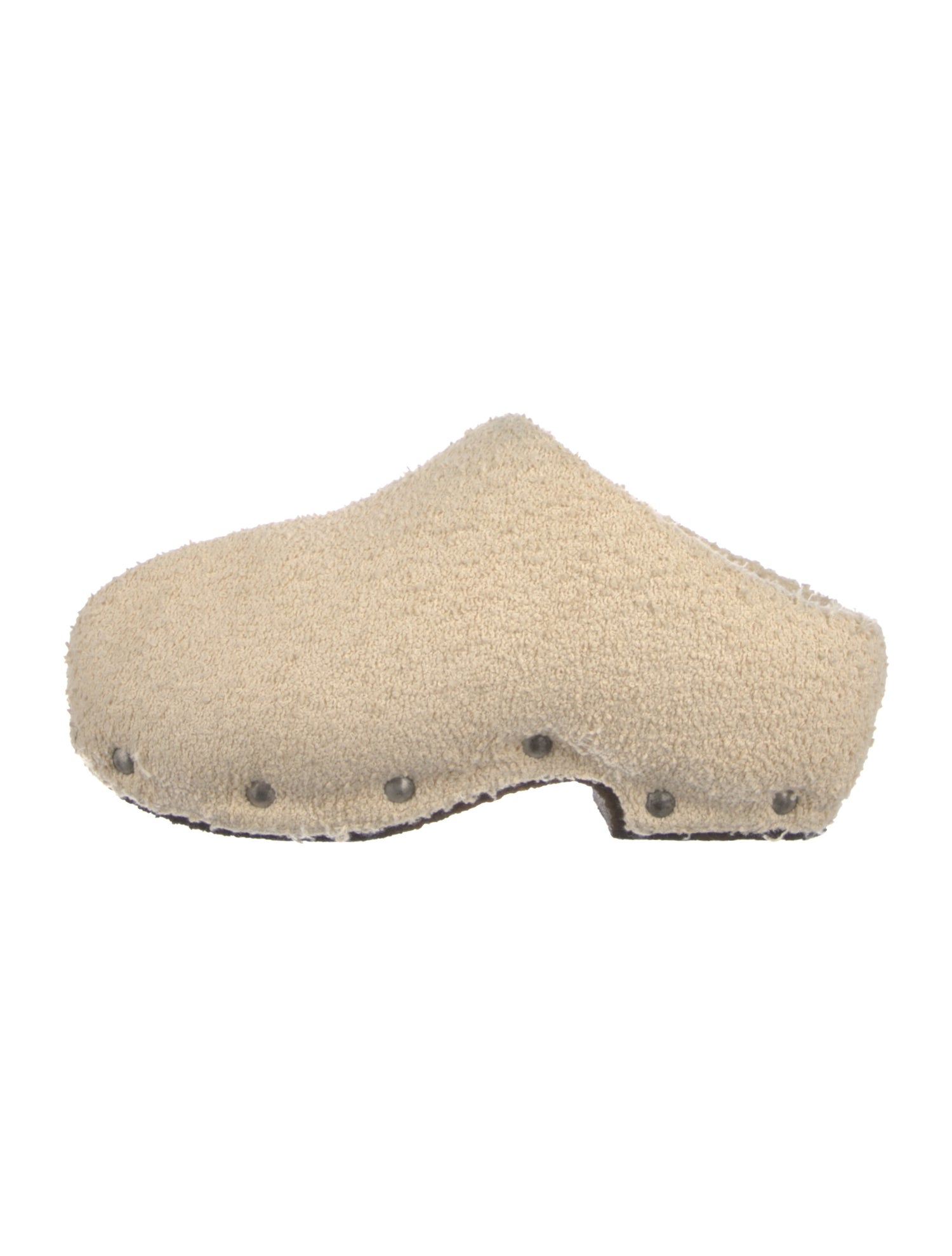 Acne Studios Terry Cloth Studded Accents Mules