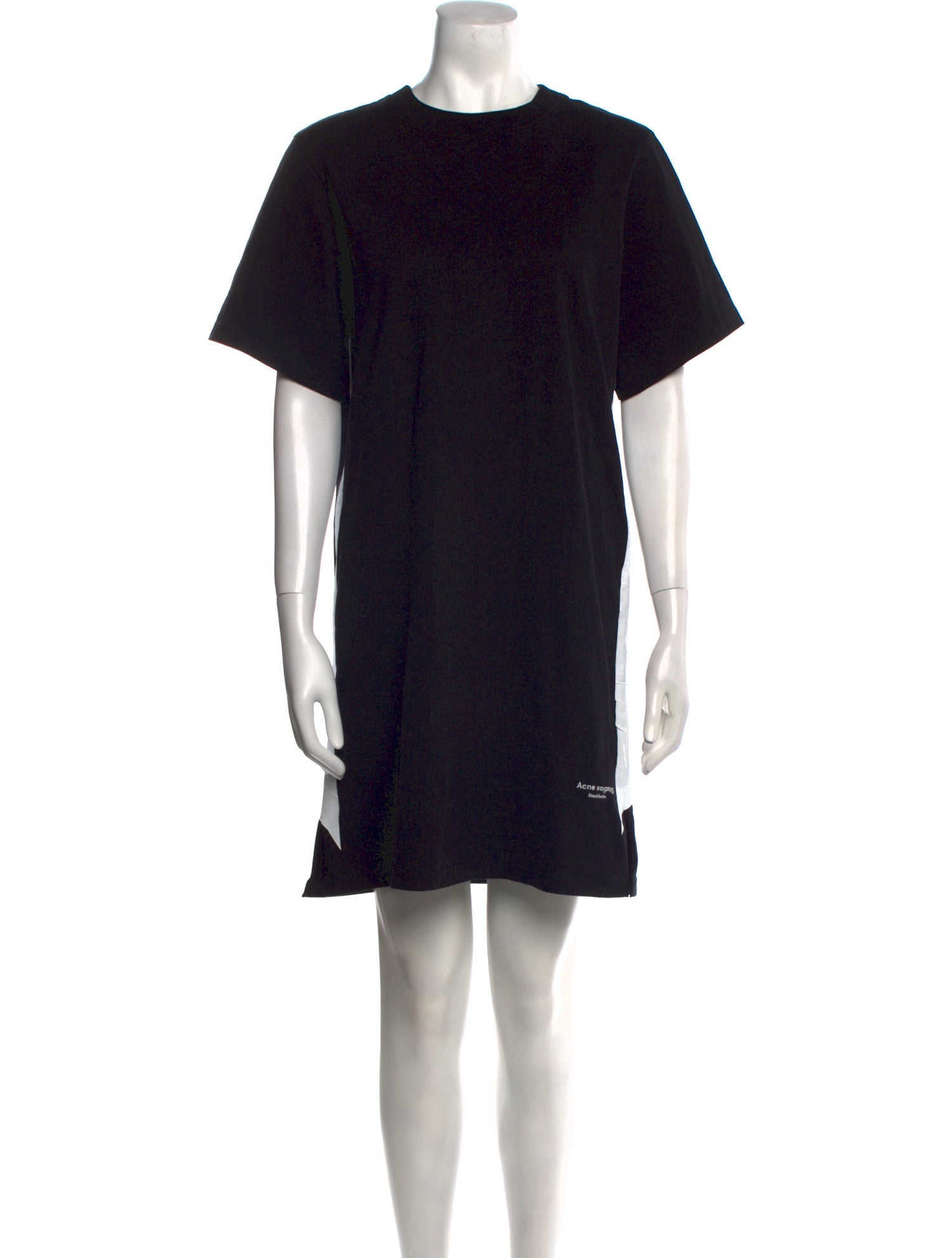 Acne Studios Crew Neck Mini Dress