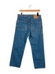 Acne Studios High-Rise Straight Leg Jeans