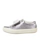 Acne Studios Leather Colorblock Pattern Sneakers