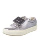 Acne Studios Leather Colorblock Pattern Sneakers