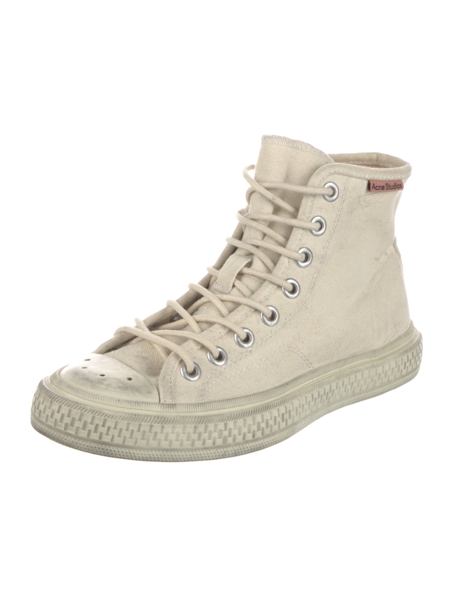 Acne Studios Canvas Printed Sneakers