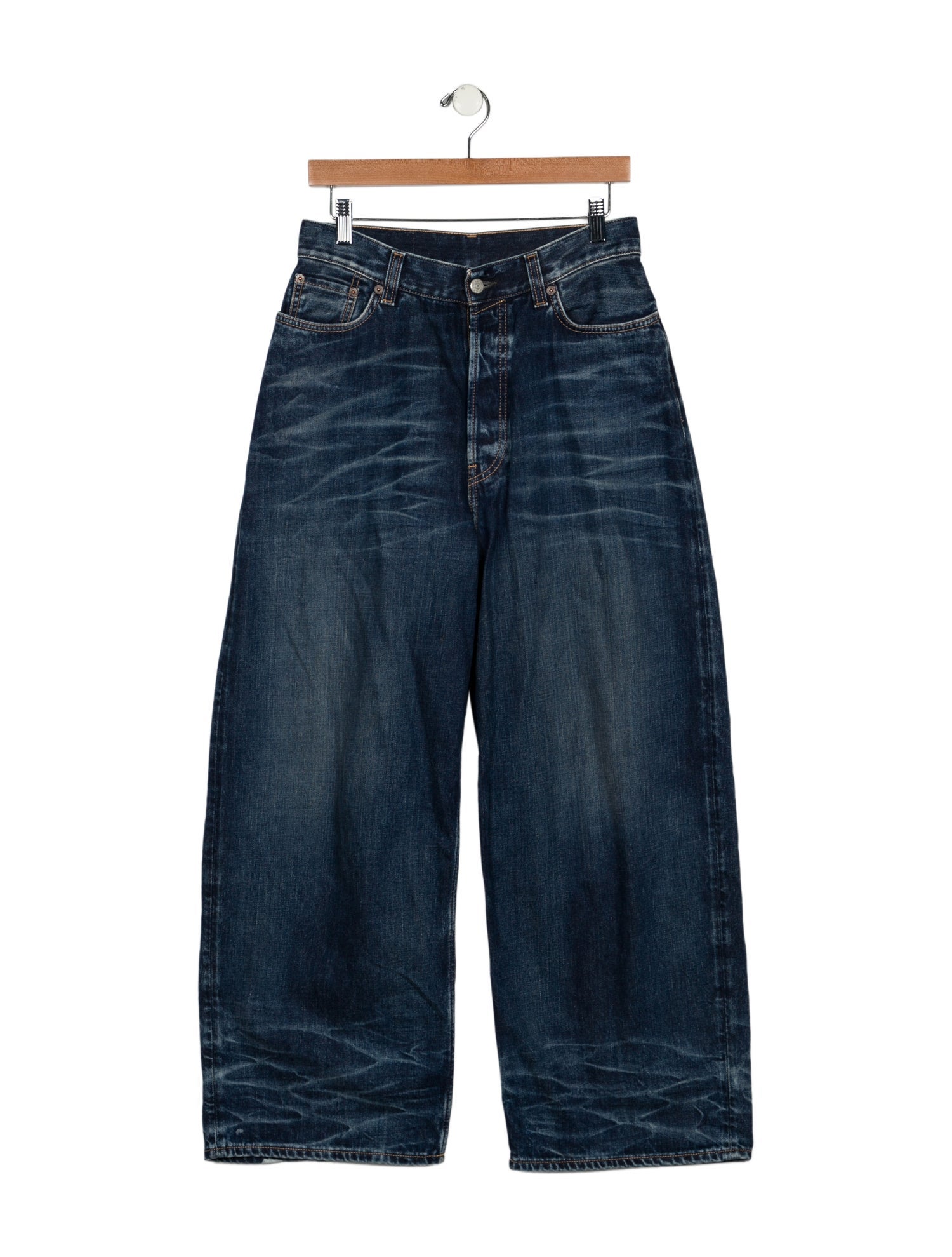 Acne Studios High-Rise Wide Leg Jeans