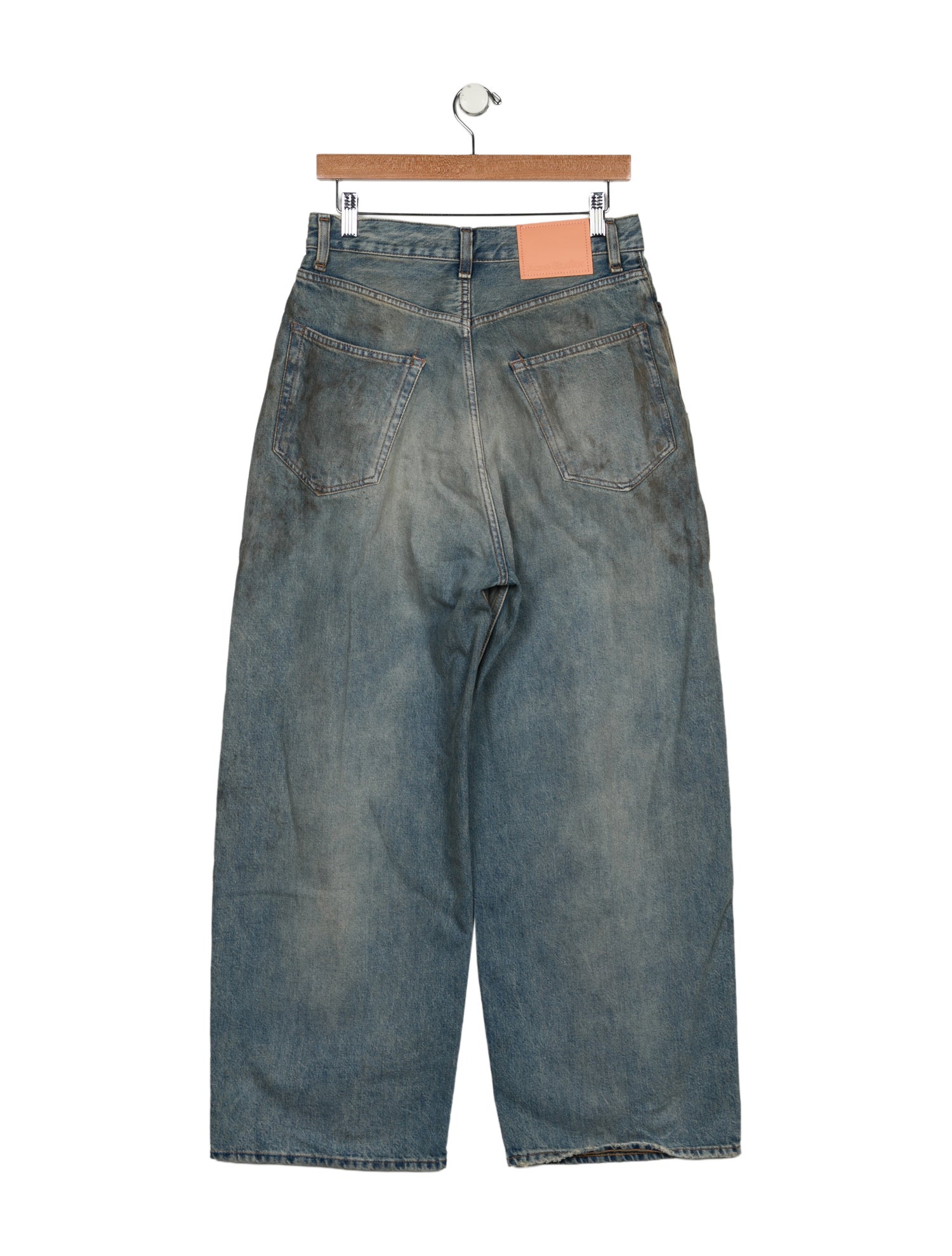 Acne Studios High-Rise Wide Leg Jeans