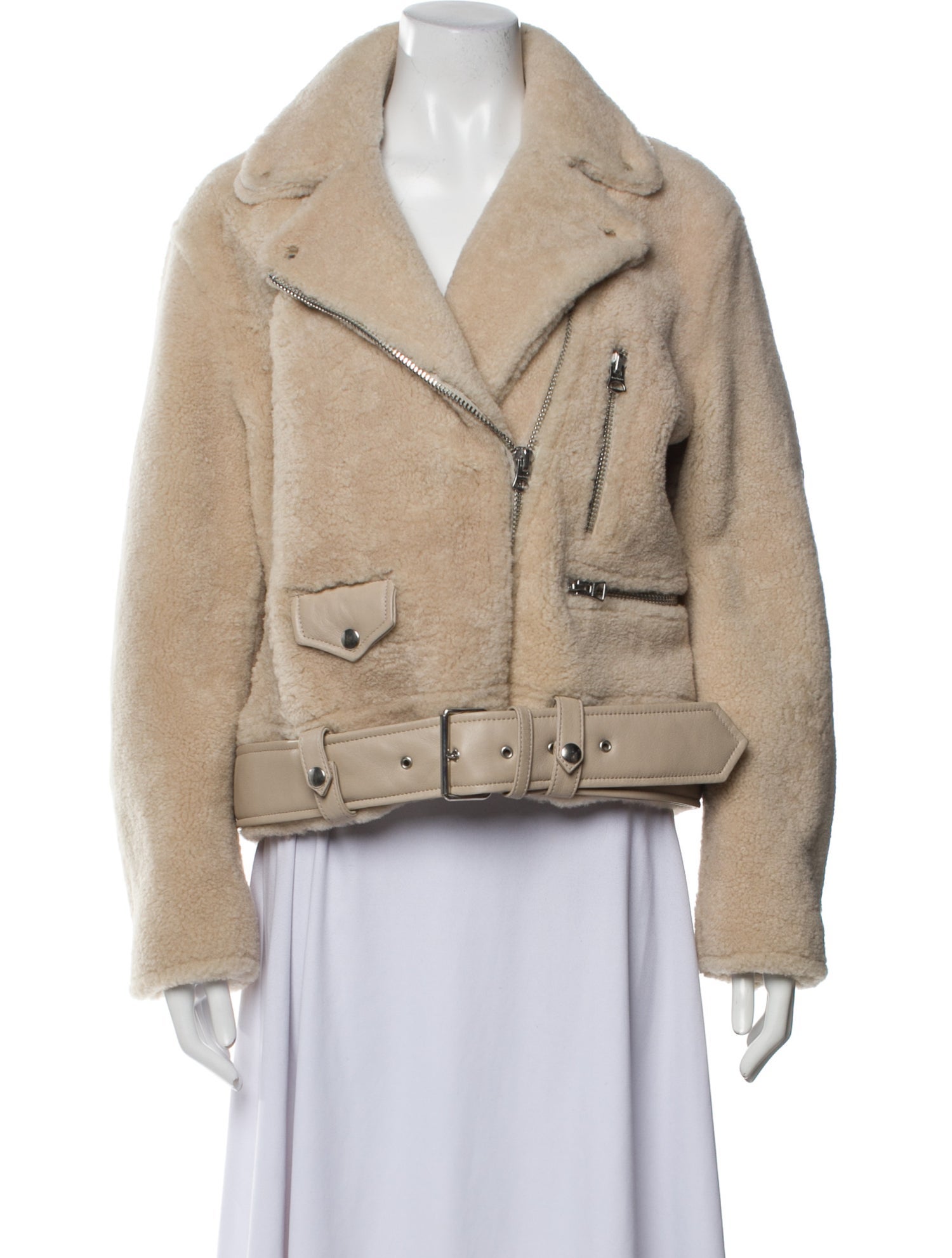 Acne Studios Shearling Fur Jacket