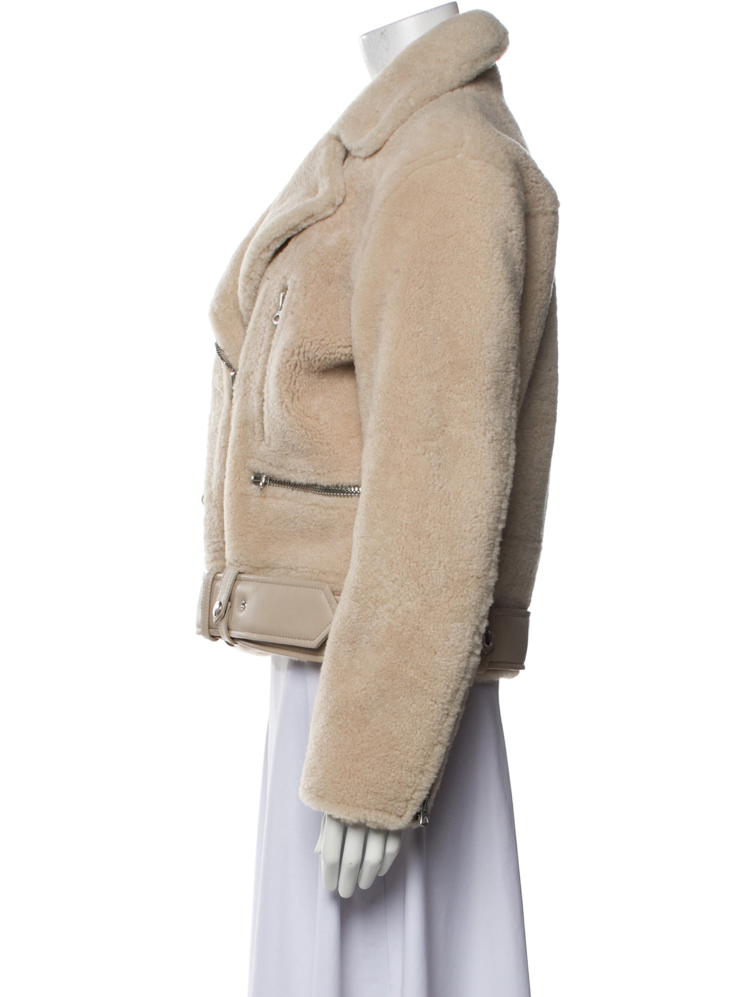 Acne Studios Shearling Fur Jacket