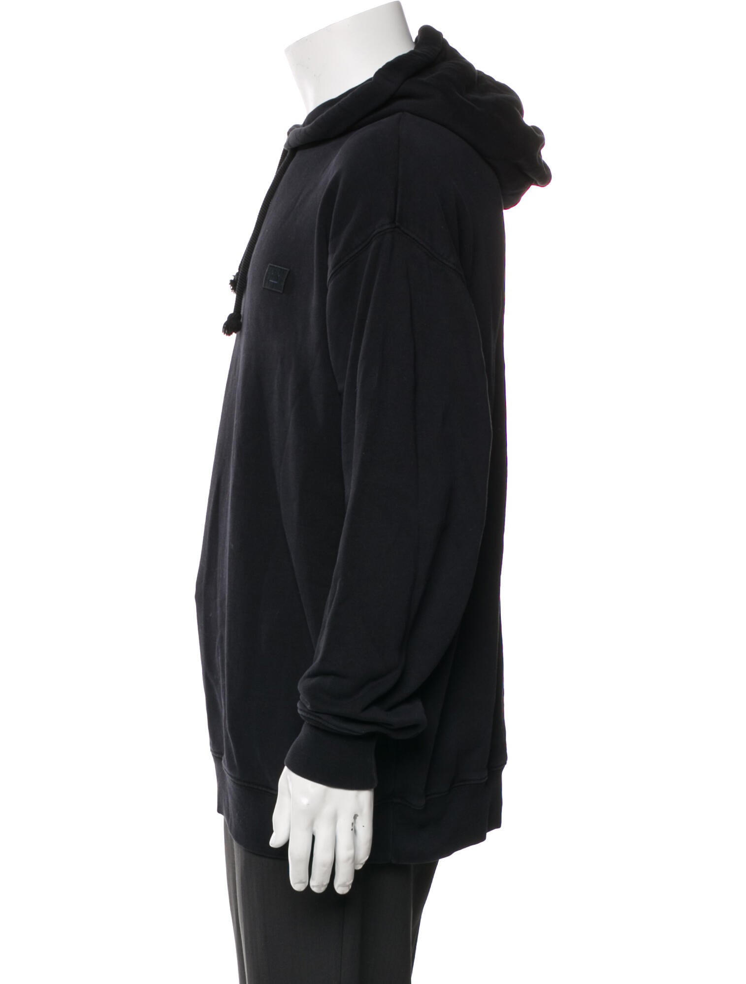 Acne Studios V-Neck Long Sleeve Hoodie