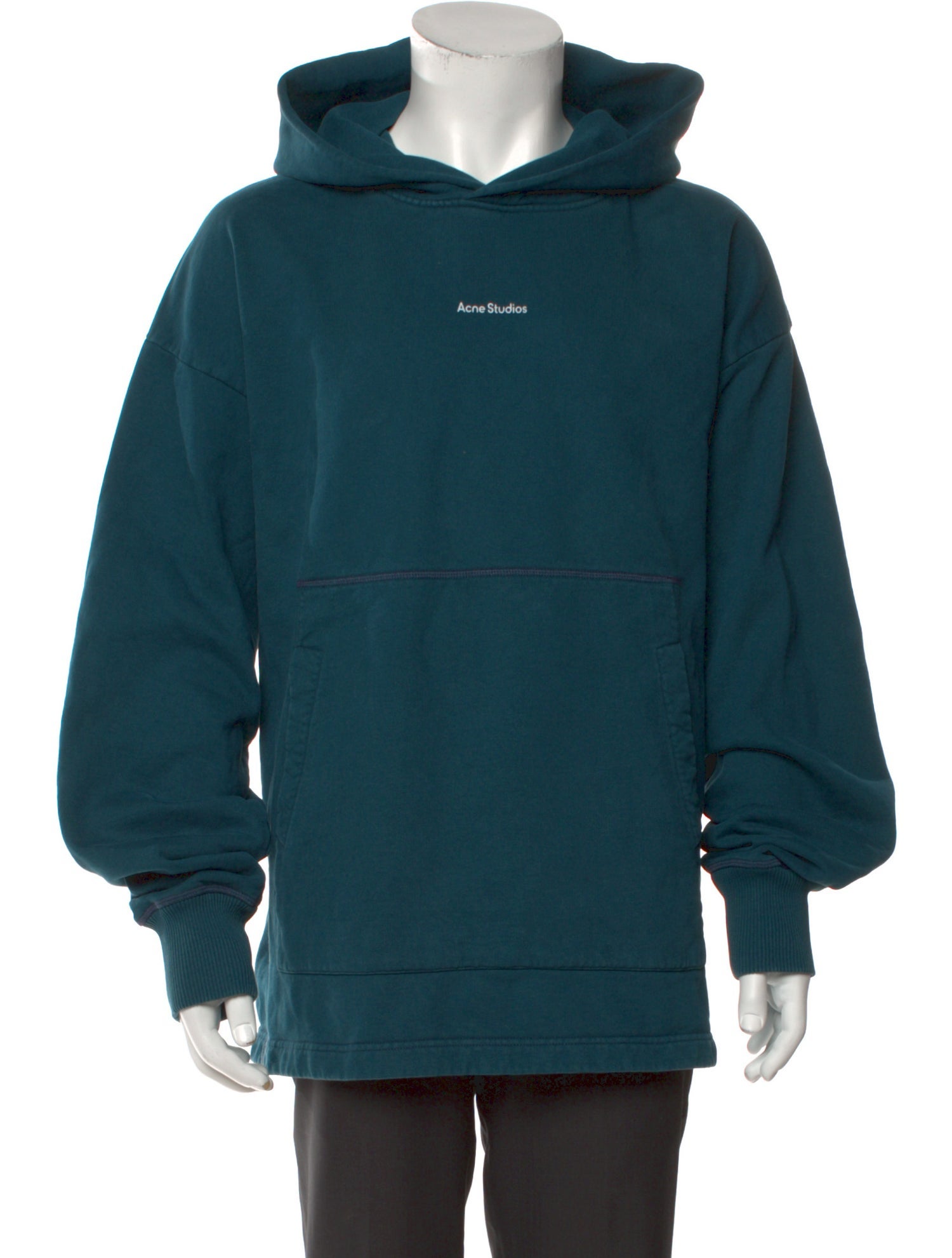 Acne Studios Graphic Print Crew Neck Hoodie