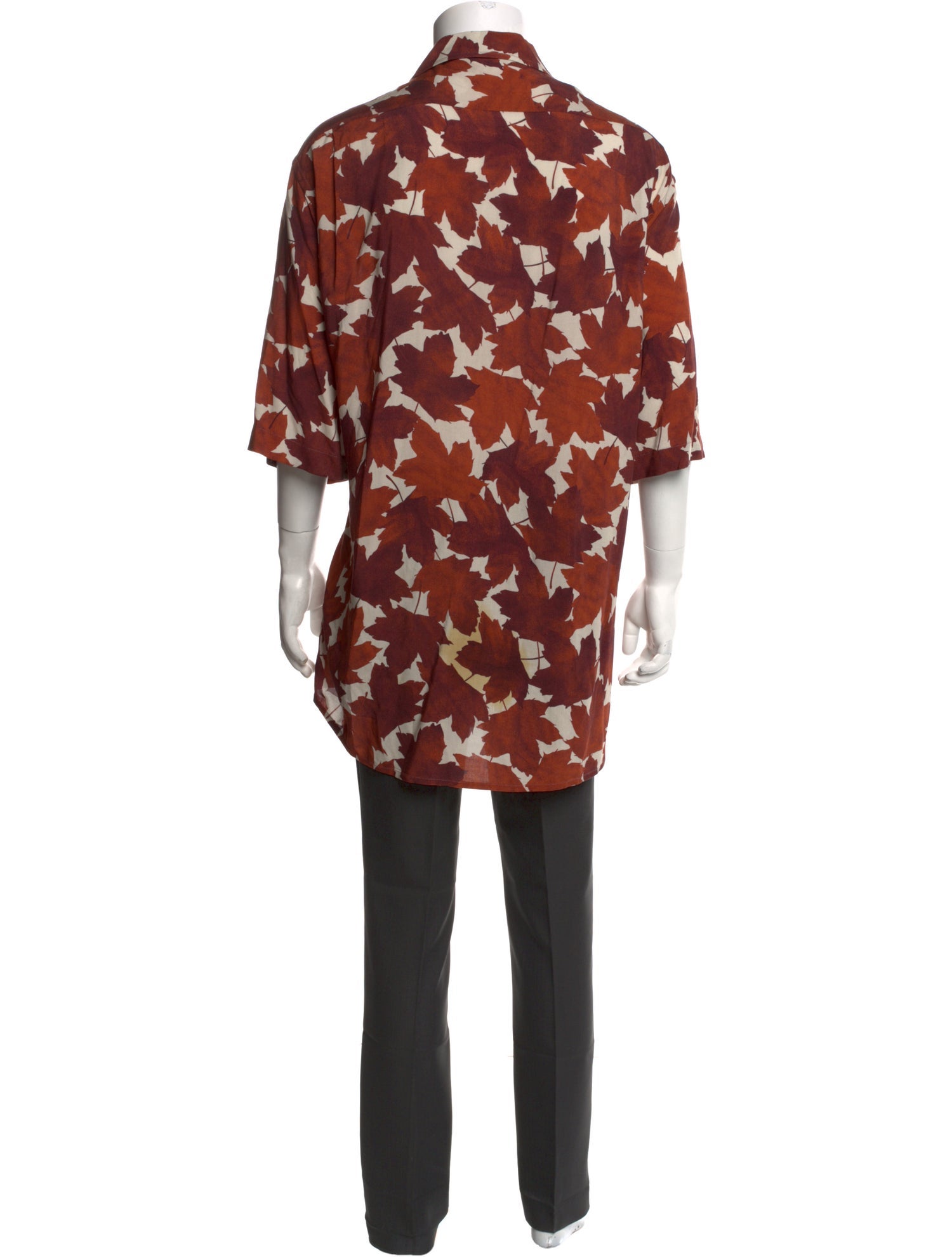 Acne Studios Printed Three-Quarter Sleeve Shirt