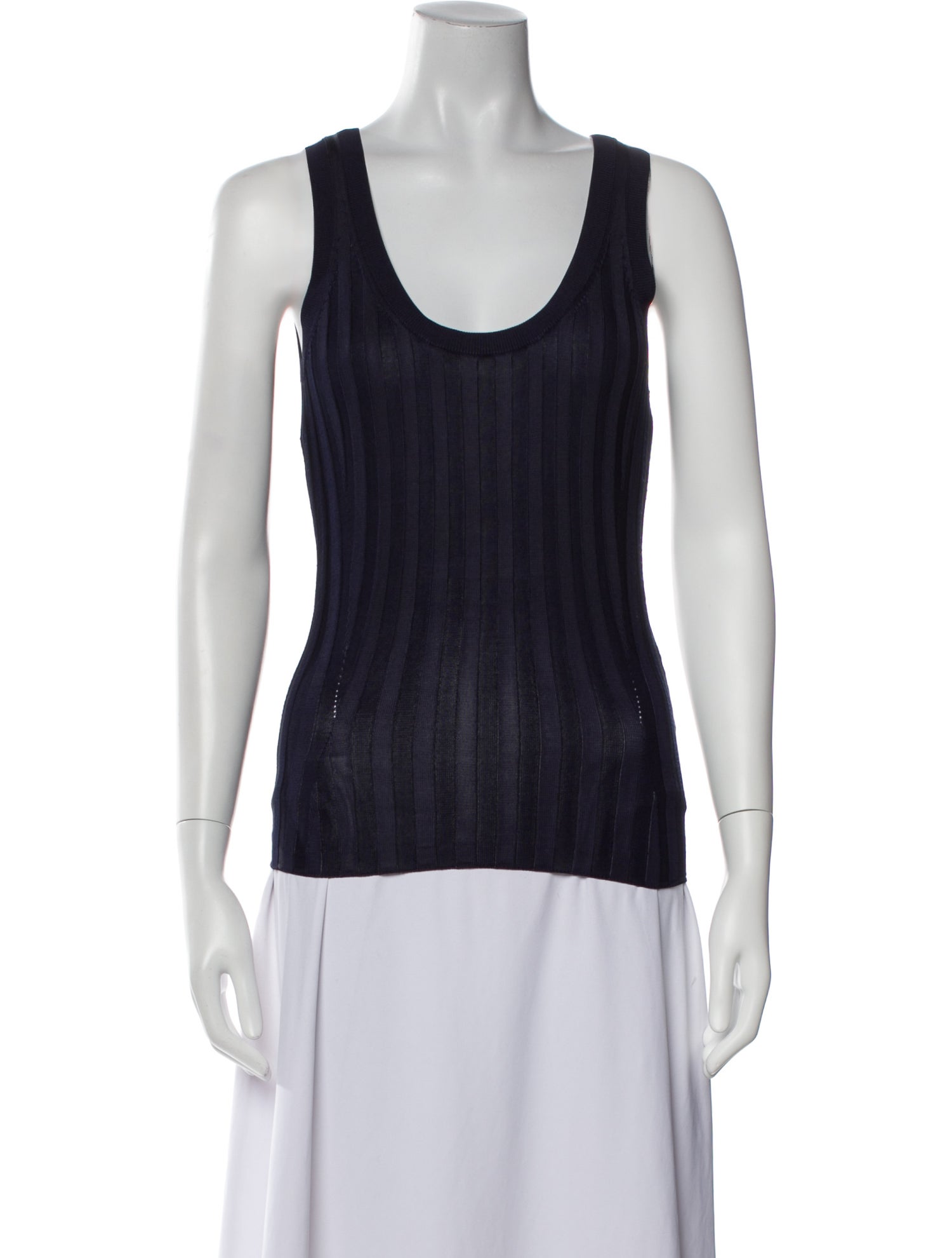 Acne Studios Scoop Neck Sleeveless Top