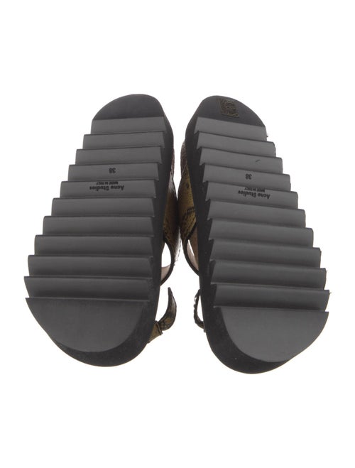 Acne Studios Leather Slides