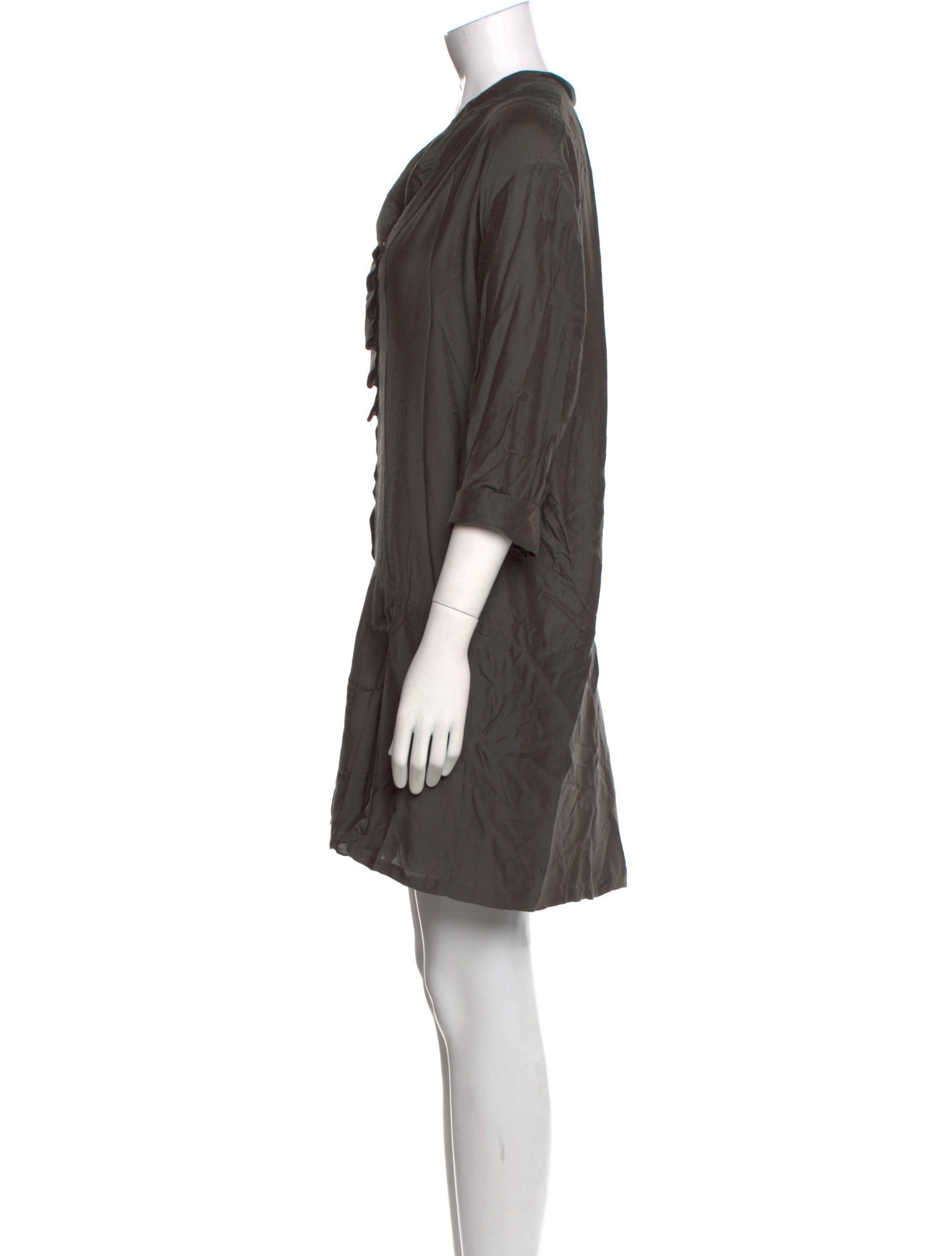 Acne Studios Cowl Neck Mini Dress