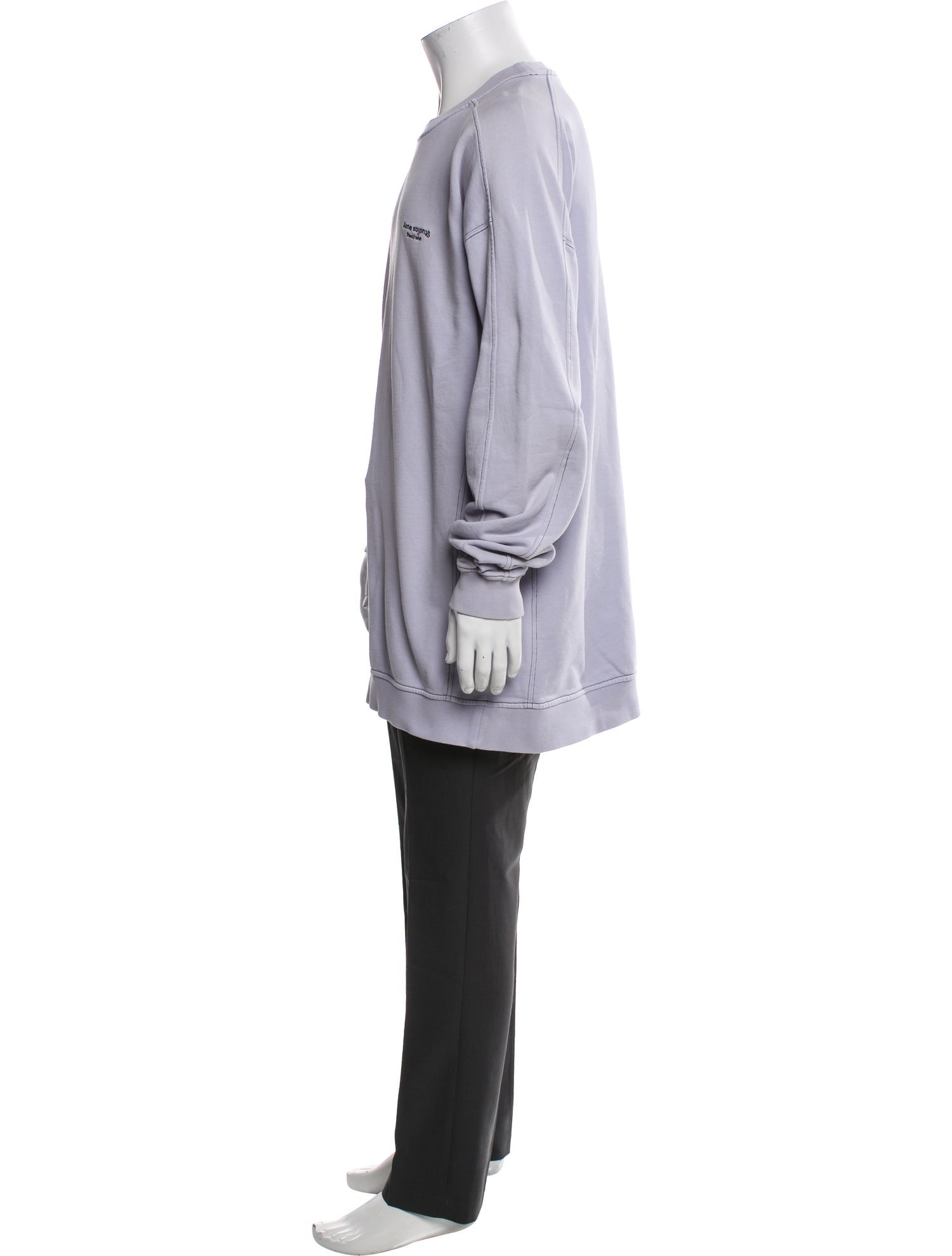 Acne Studios Graphic Print Crew Neck Sweatshirt