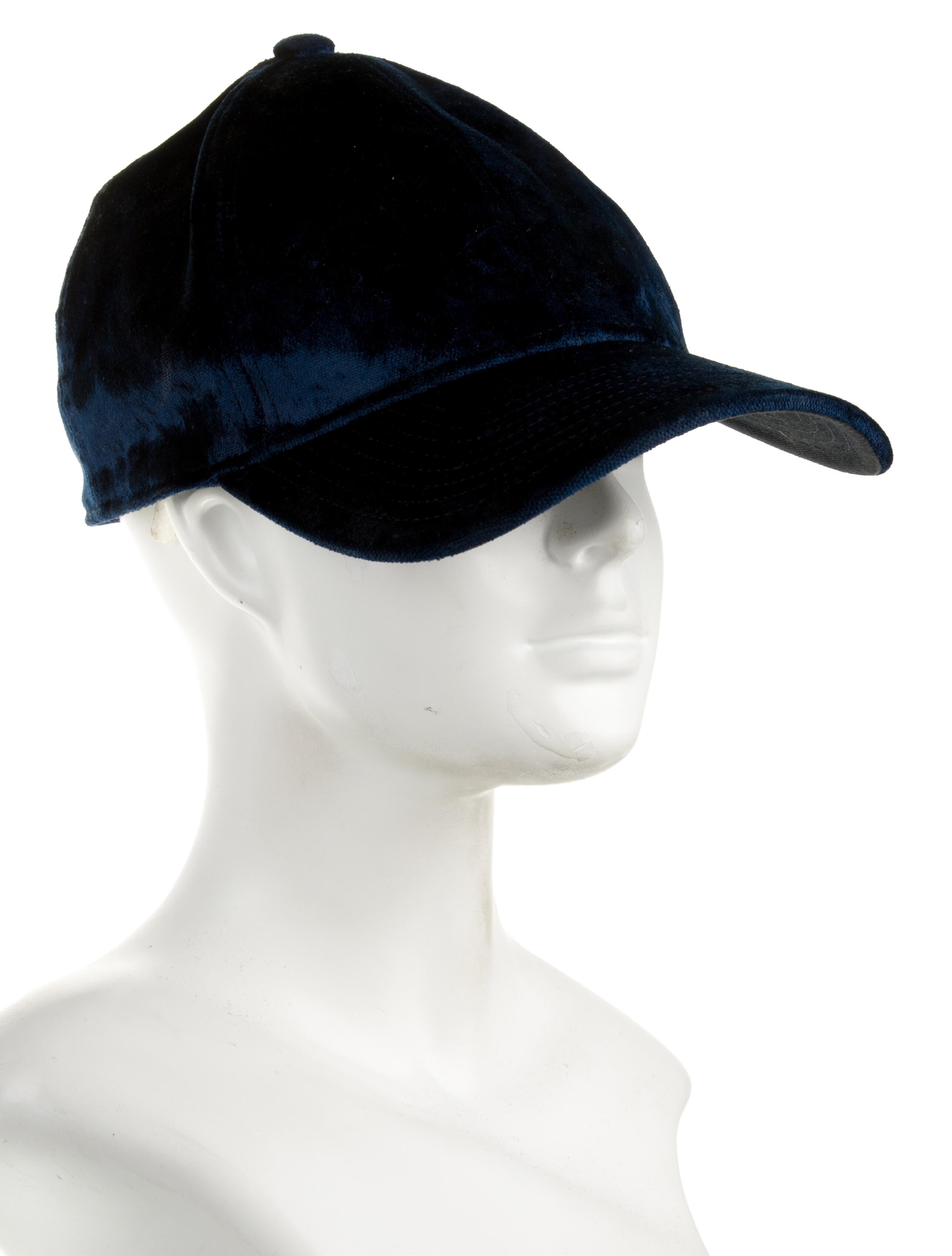 Acne Studios Velvet Baseball Hat