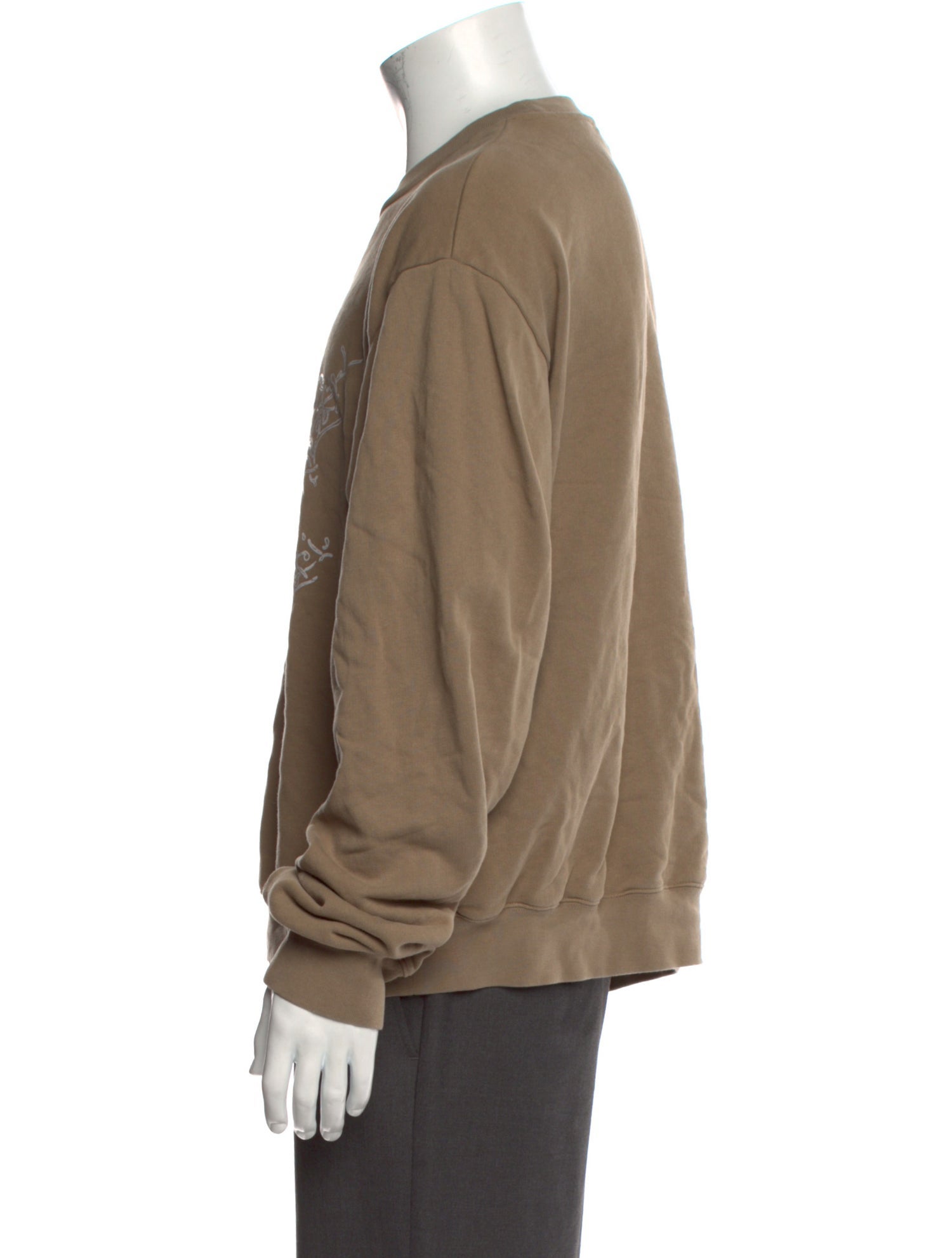 Acne Studios Graphic Print Crew Neck Sweatshirt