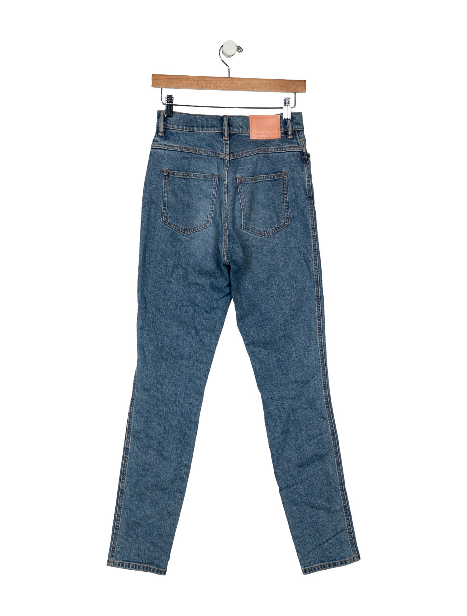 Acne Studios High-Rise Skinny Leg Jeans