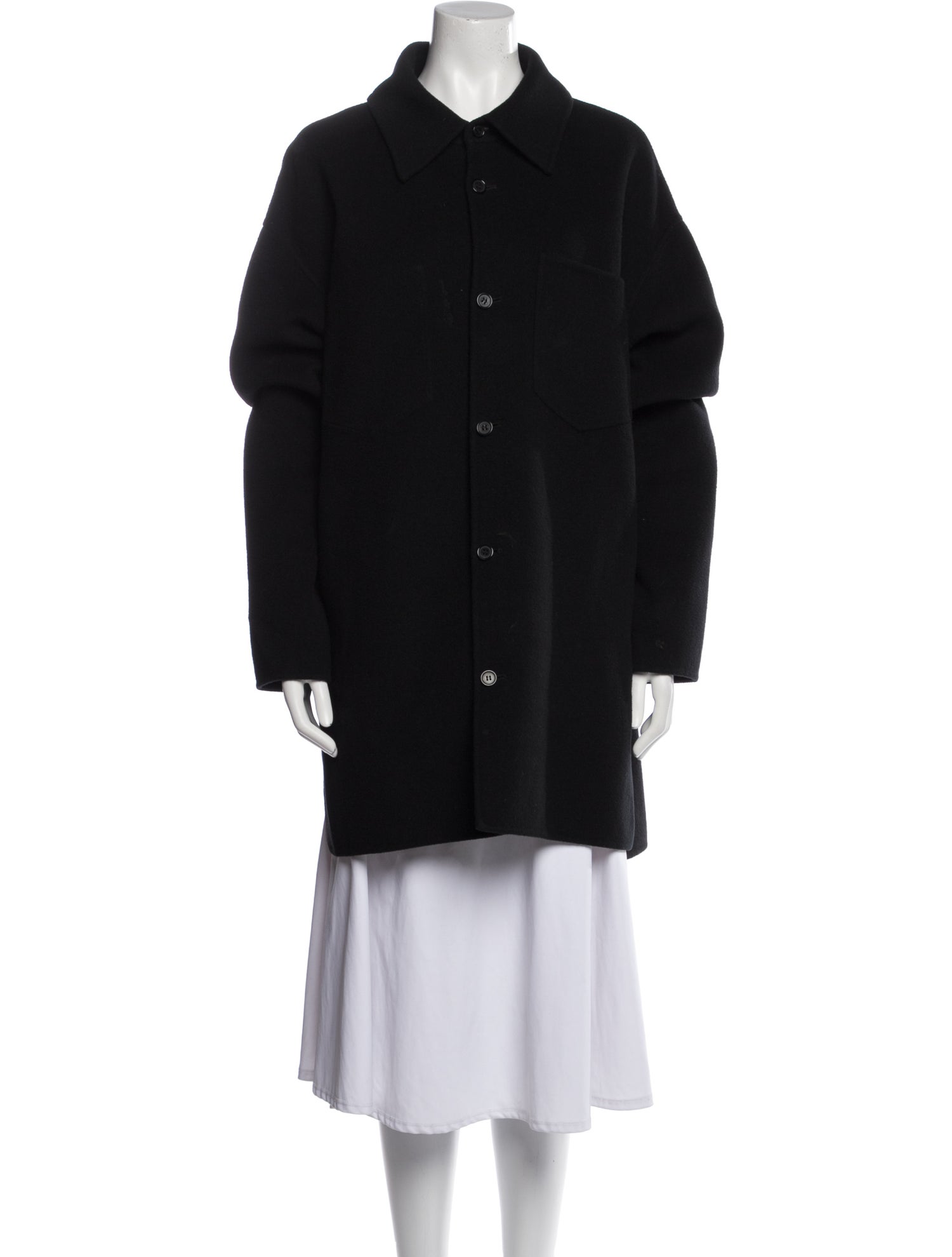 Acne Studios Wool Peacoat