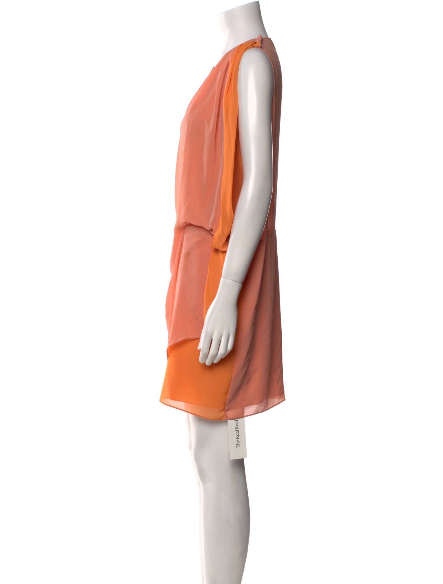 Acne Studios Cowl Neck Mini Dress