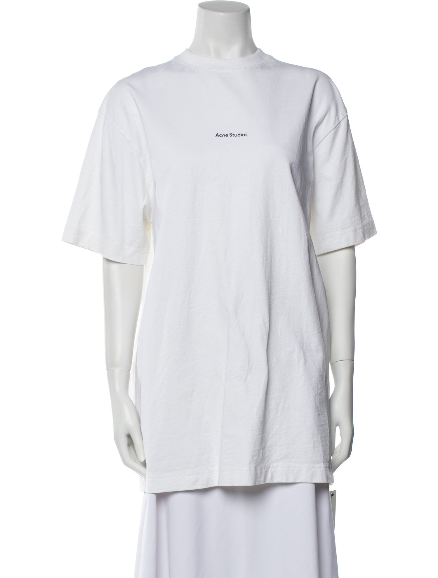 Acne Studios Graphic Print Crew Neck T-Shirt