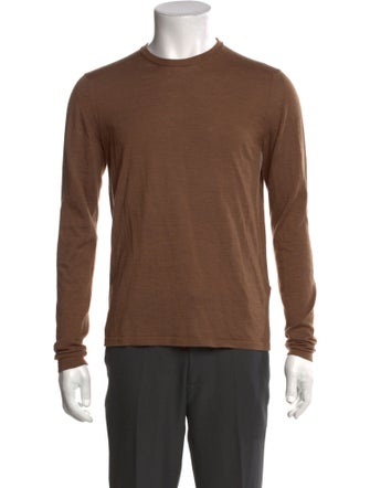 Acne Studios Merino Wool Crew Neck Pullover