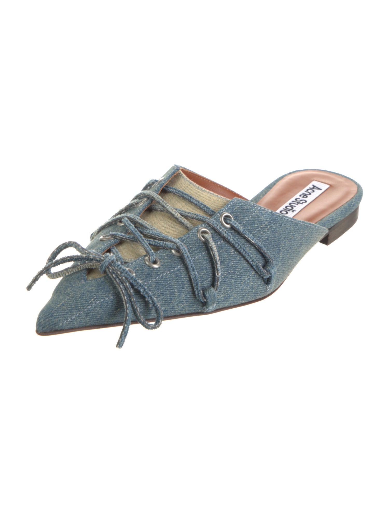 Acne Studios Denim Slides