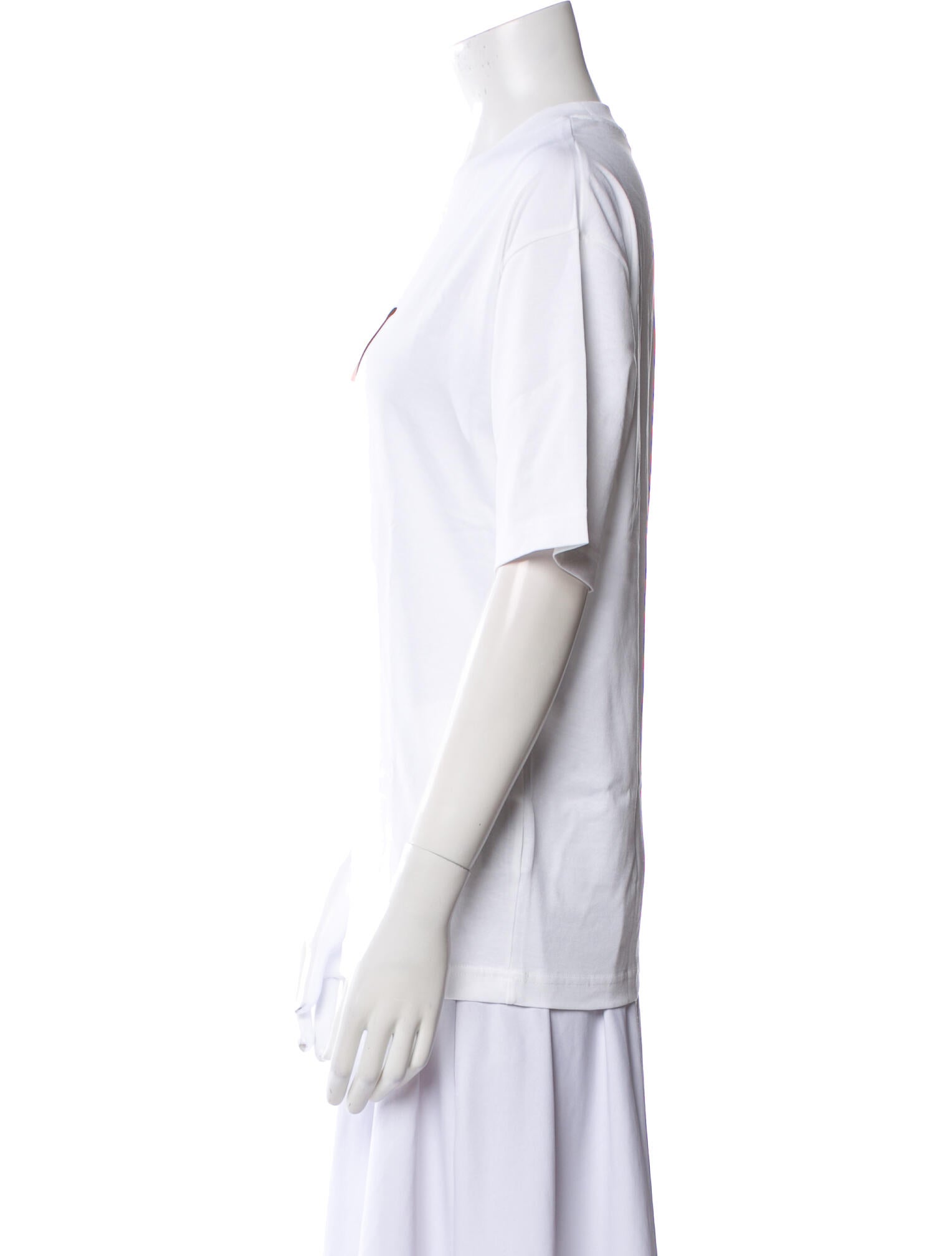 Acne Studios Graphic Print Crew Neck T-Shirt