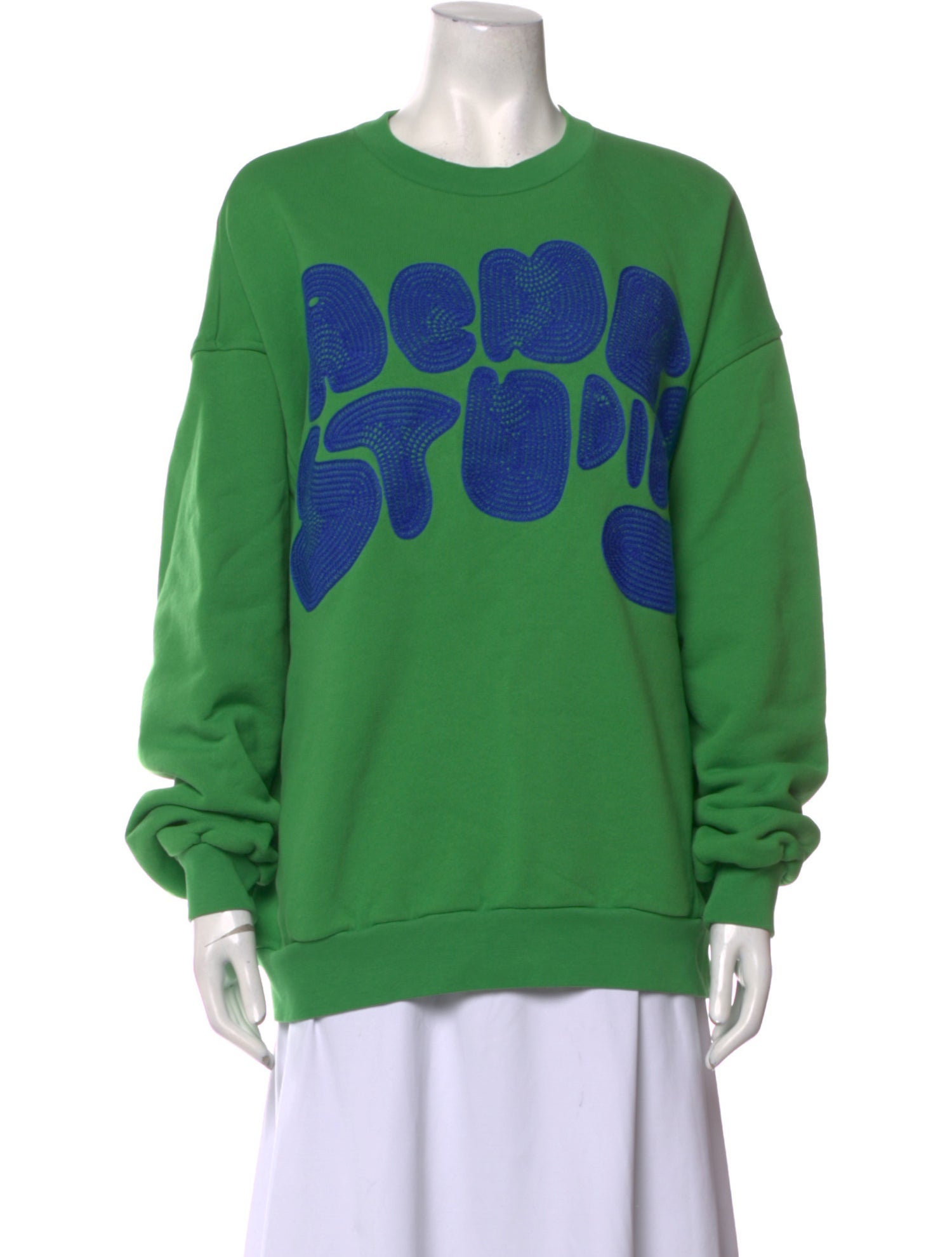 Acne Studios Graphic Print Crew Neck Sweatshirt