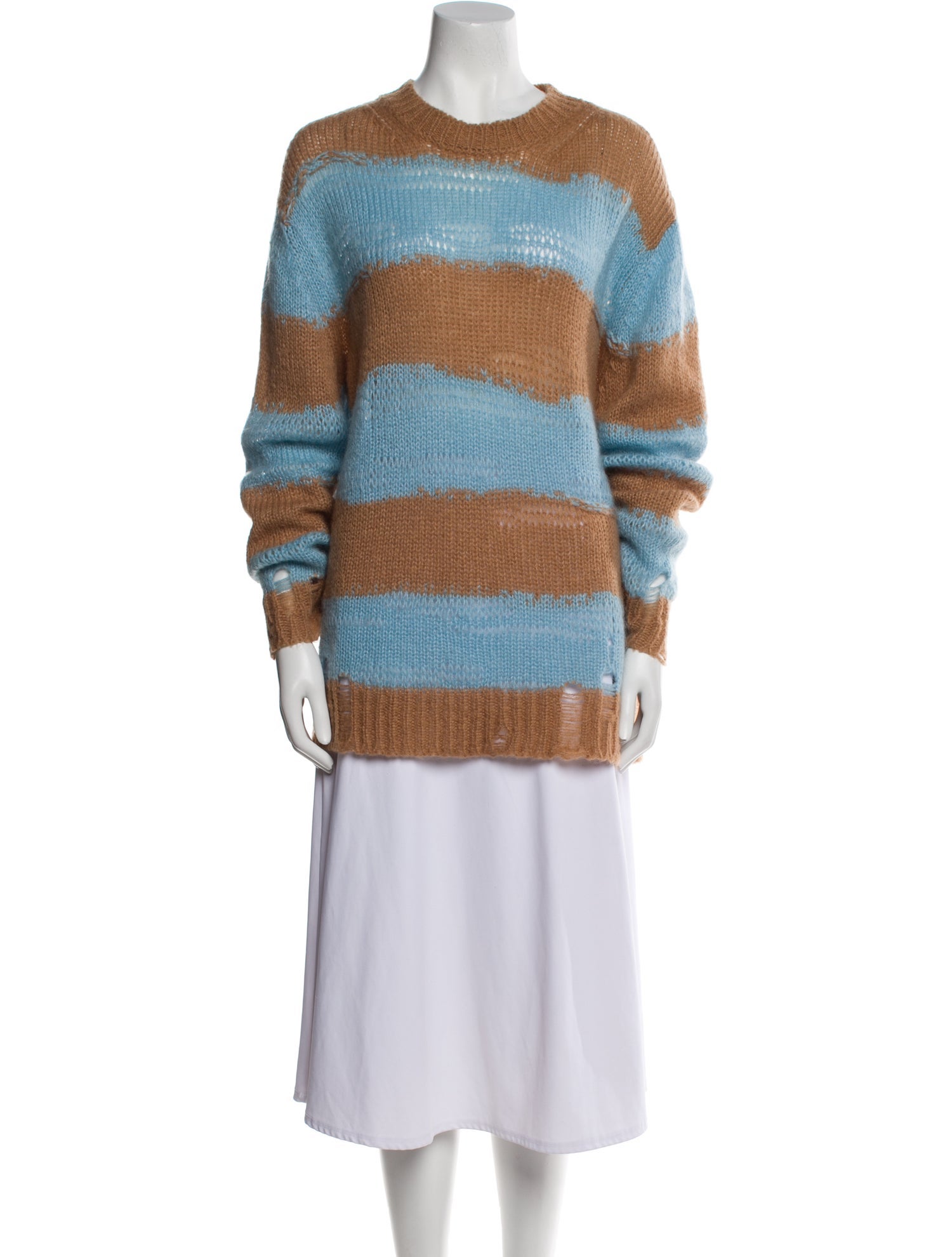 Acne Studios Striped Crew Neck Sweater