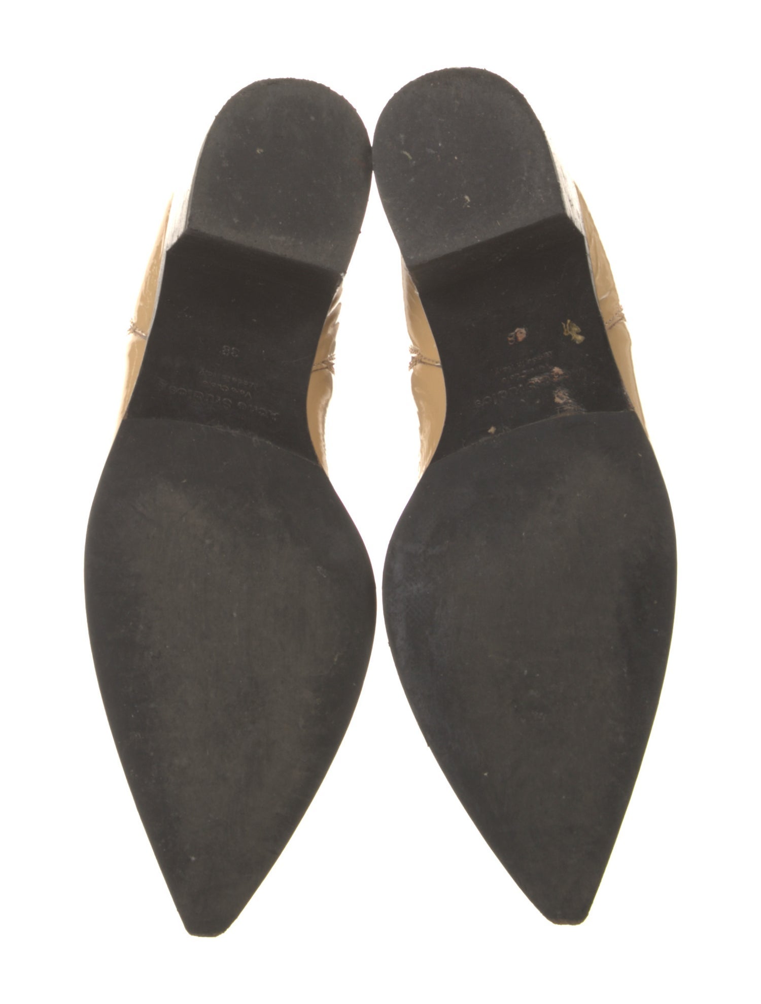 Acne Studios Patent Leather Chelsea Boots