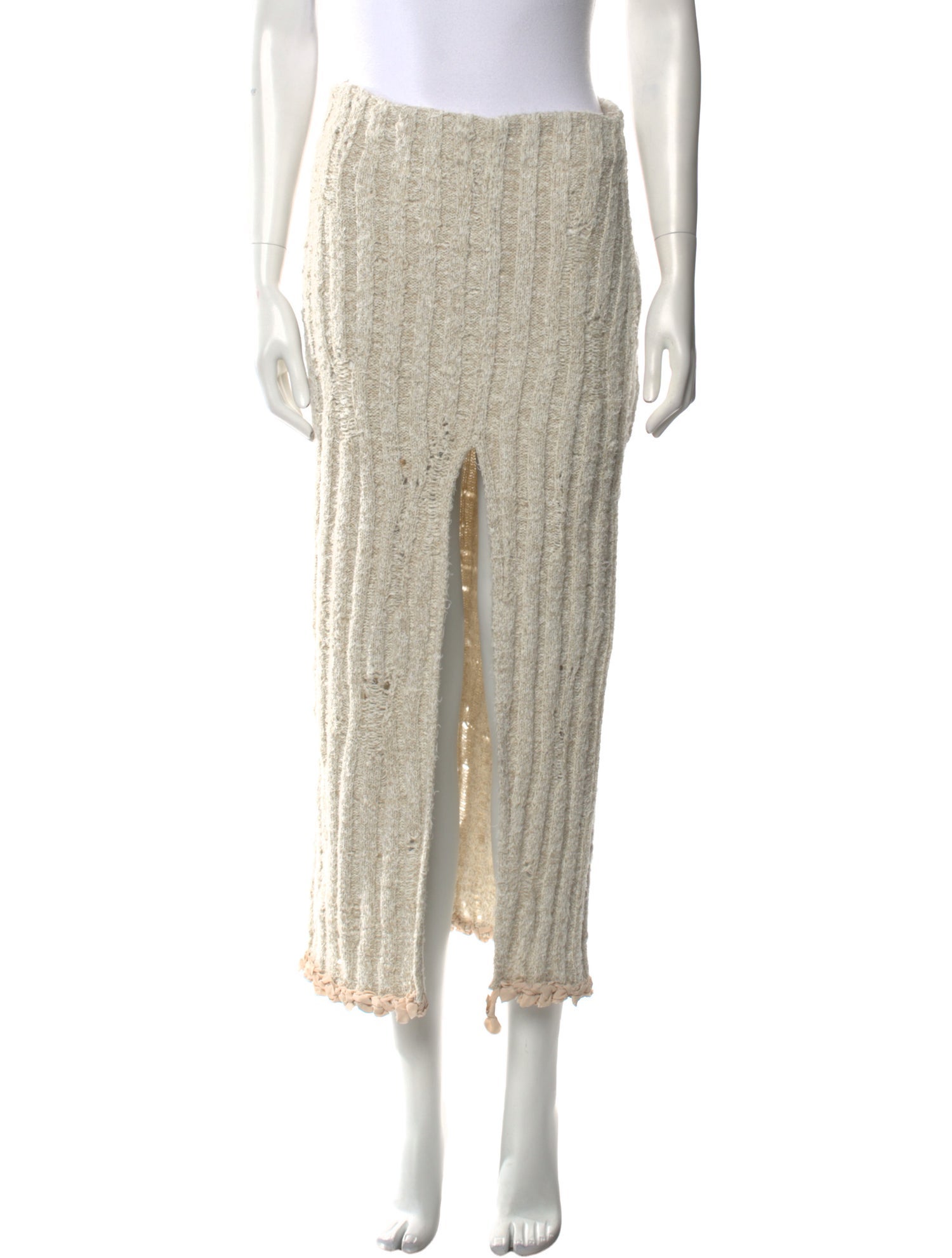 Acne Studios Wool Midi Length Skirt