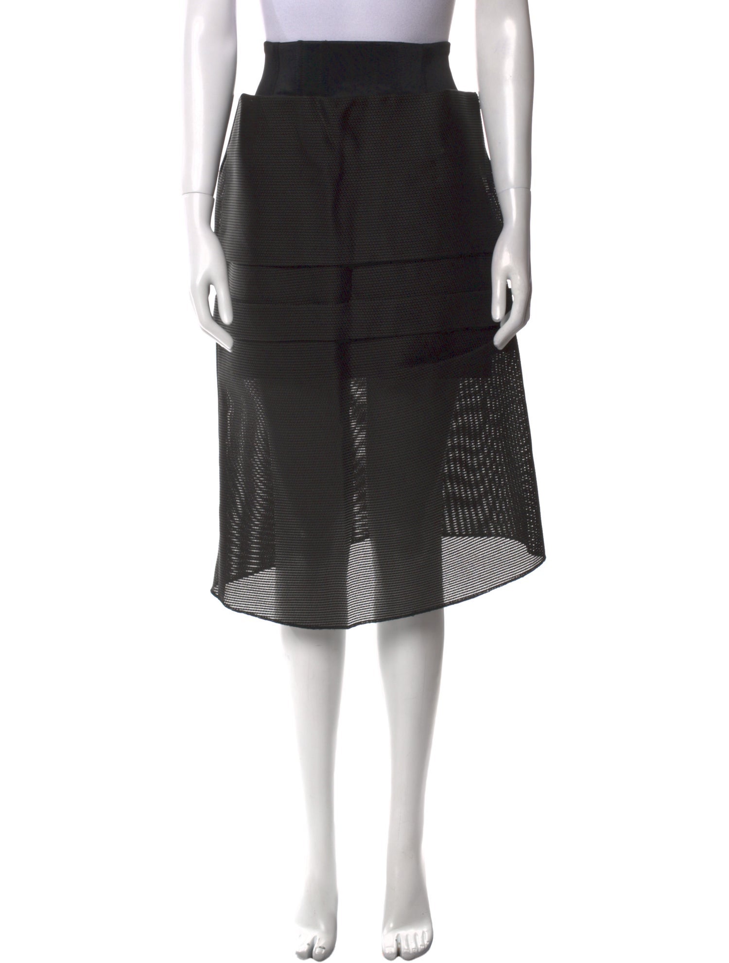 Acne Studios Nylon Knee-Length Skirt