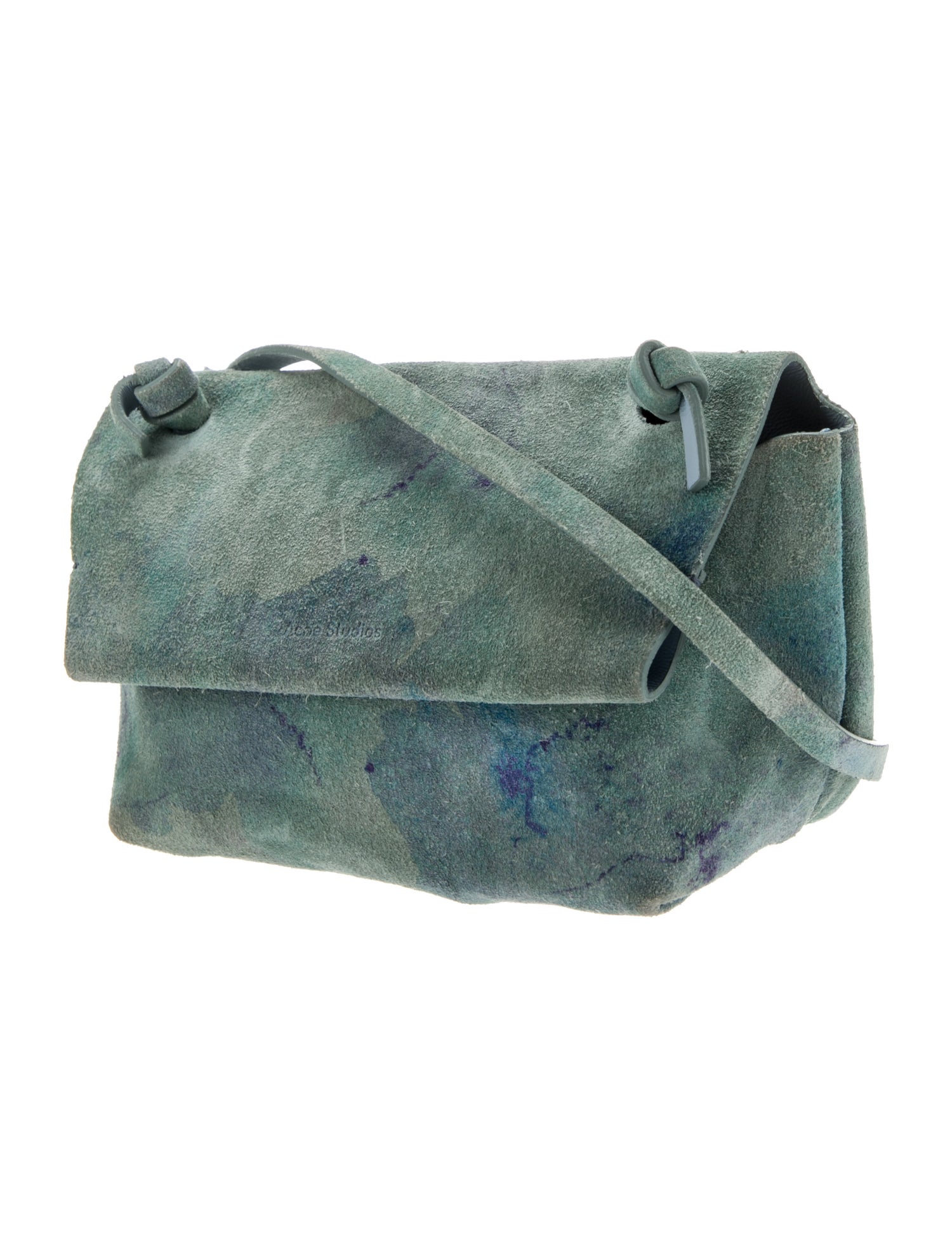 Acne Studios Suede Crossbody Bag