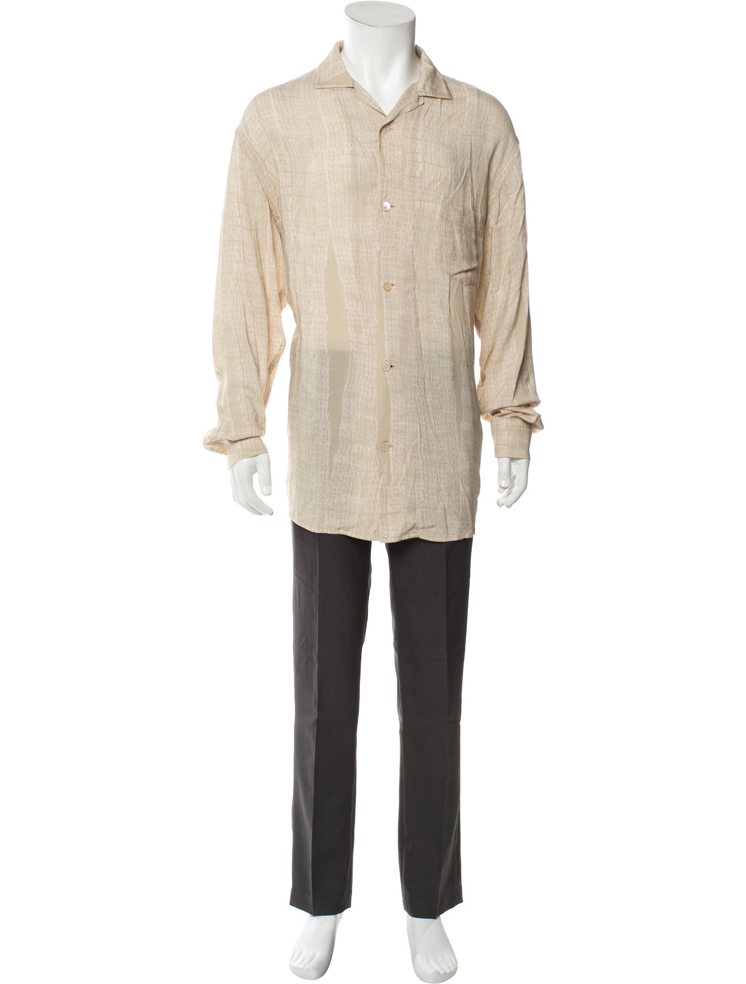 Acne Studios Striped Long Sleeve Shirt