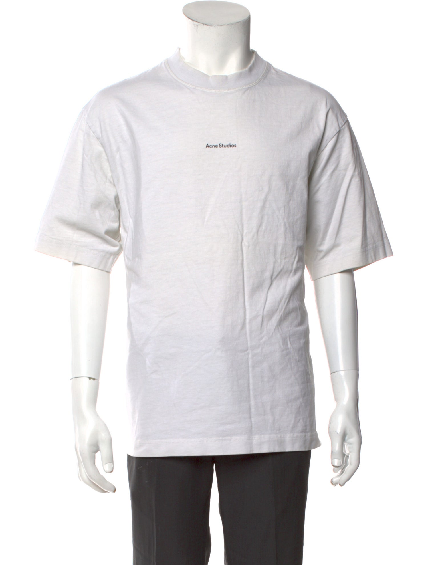 Acne Studios Graphic Print Crew Neck T-Shirt