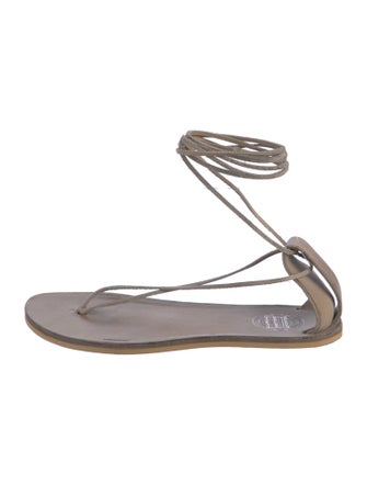 Acne Studios Leather Gladiator Sandals