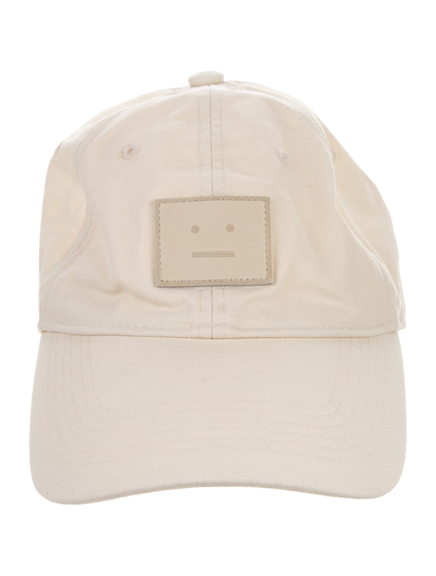 Acne Studios Leather Trim Baseball Cap