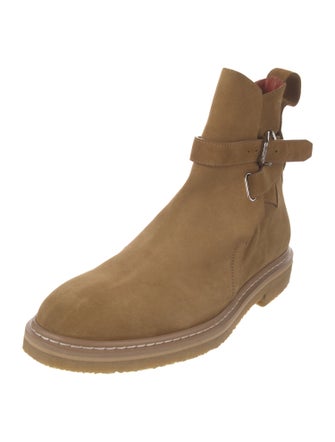 Acne Studios Suede Moto Boots