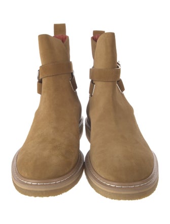 Acne Studios Suede Moto Boots