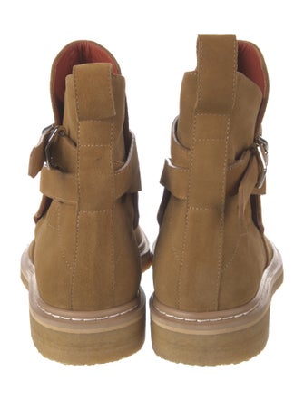 Acne Studios Suede Moto Boots
