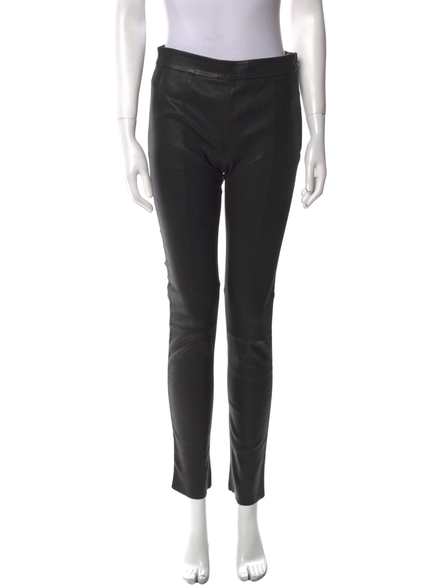 Acne Studios Lamb Leather Skinny Leg Pants