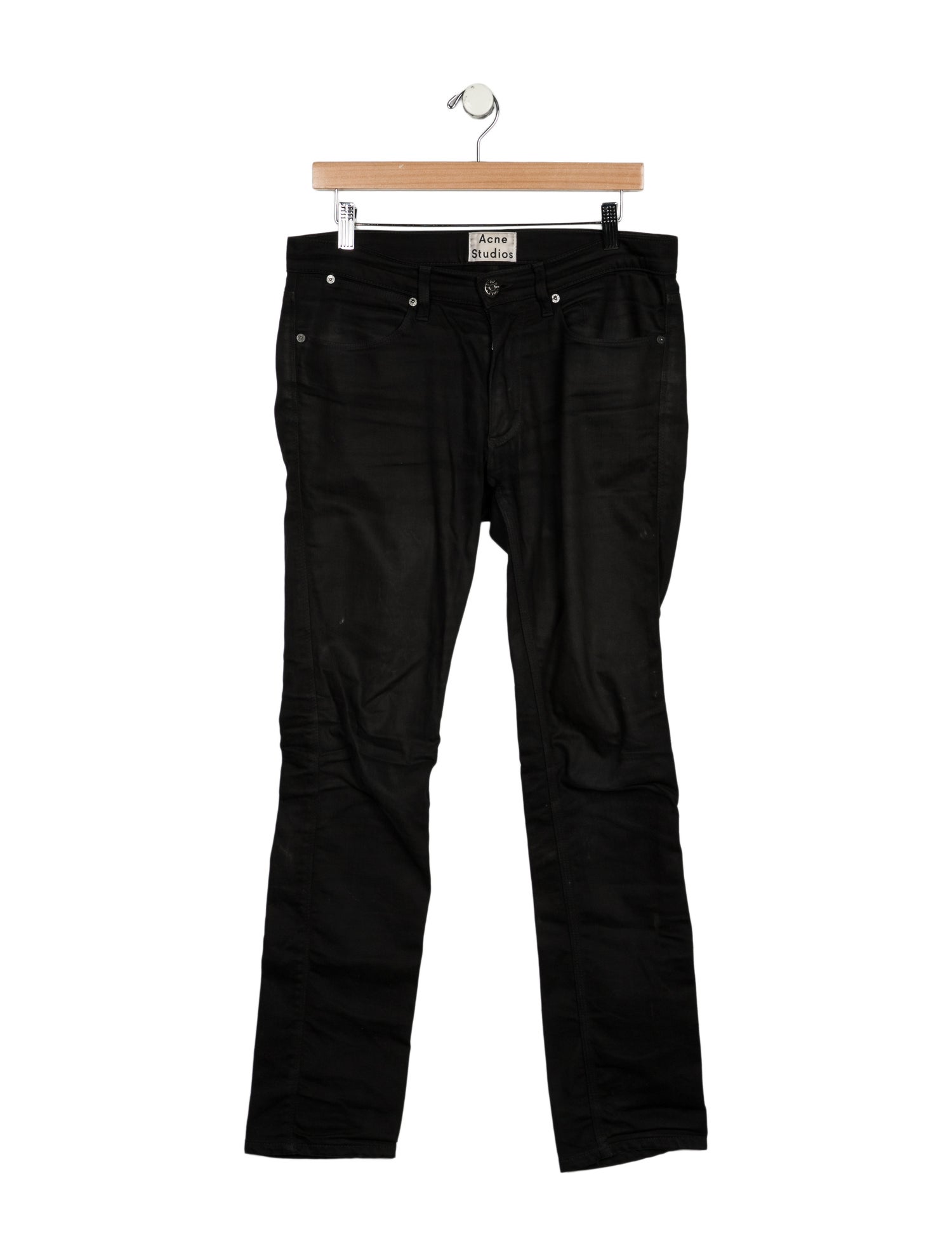 Acne Studios Mid-Rise Straight Leg Jeans
