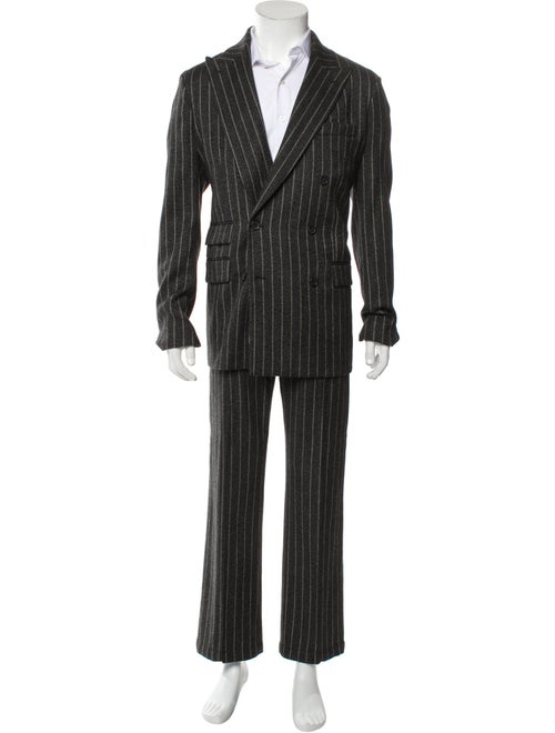 Acne Studios Wool Striped Two-Piece Suit
